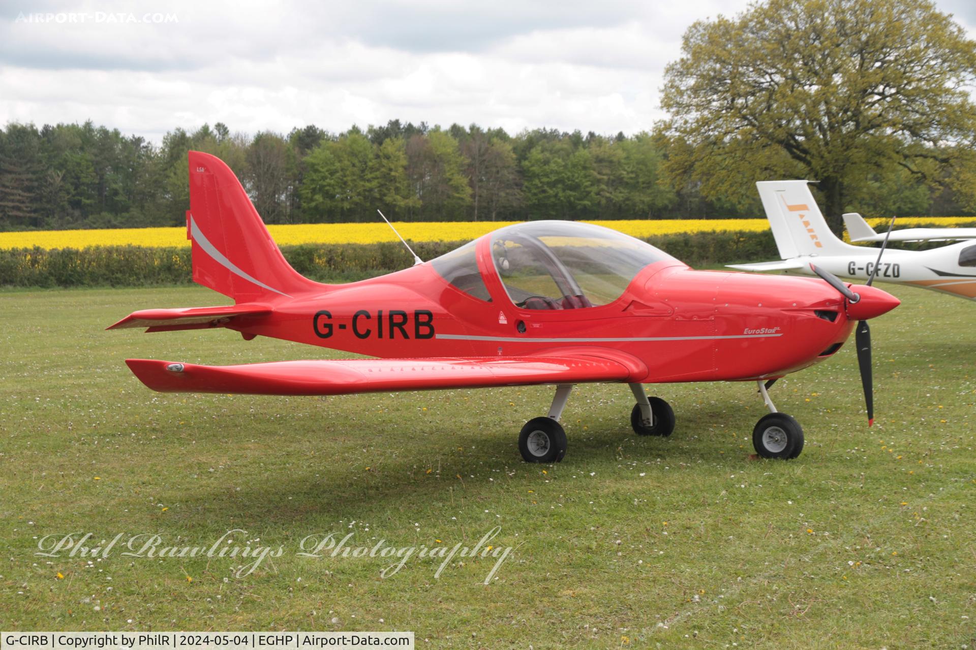 G-CIRB, 2015 Evektor EV-97 Eurostar SL C/N 2015-4219, G-CIRB 2015 Light Sport Aviation Ltd EV-97 Eurostar SL Microlight Popham 05.05.24