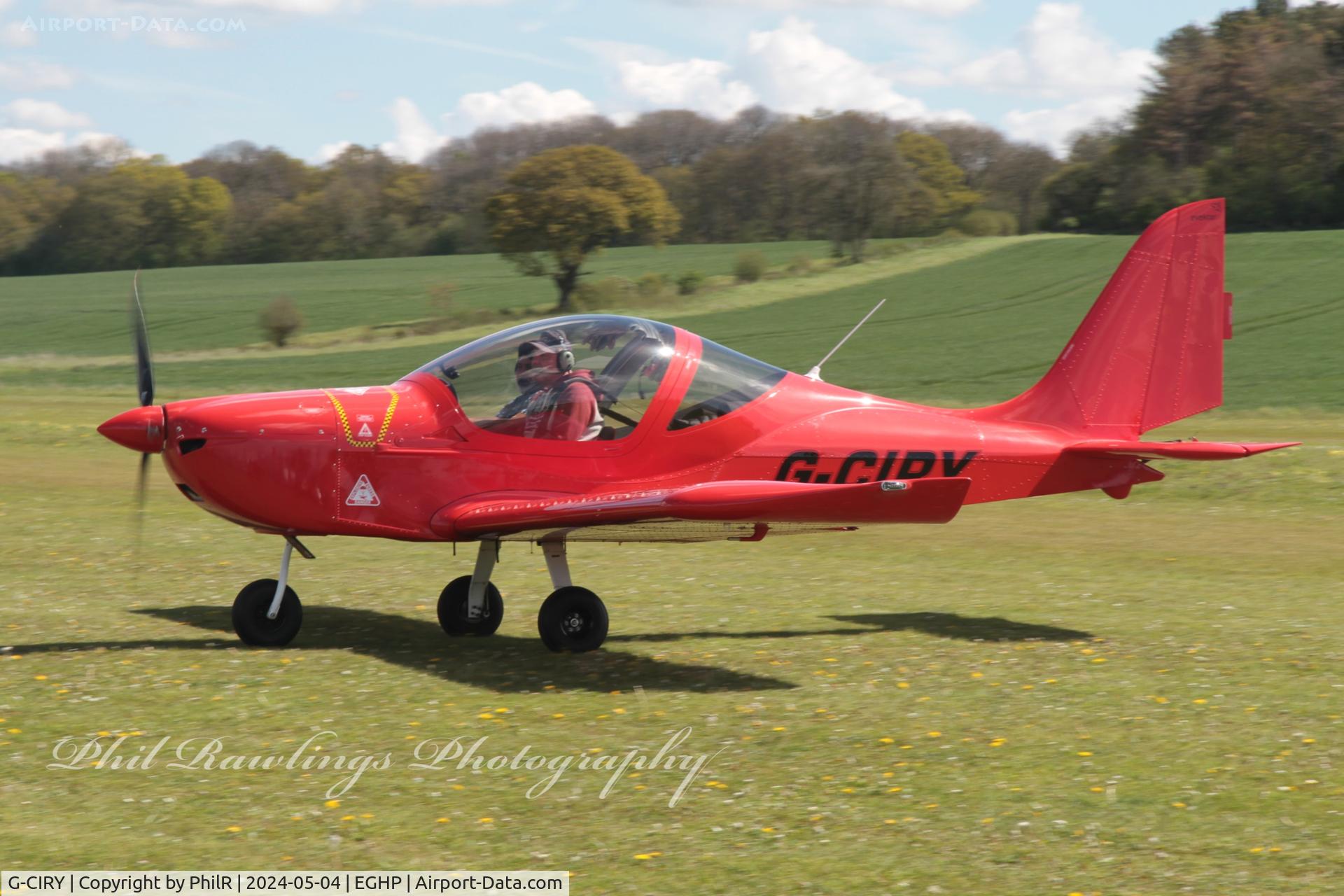 G-CIRY, 2015 Evektor EV-97 Eurostar SL C/N 2015-4222, G-CIRY 2015 Light Sport Aviation EV-97 Eurostar SL Popham 04.05.24 (1)