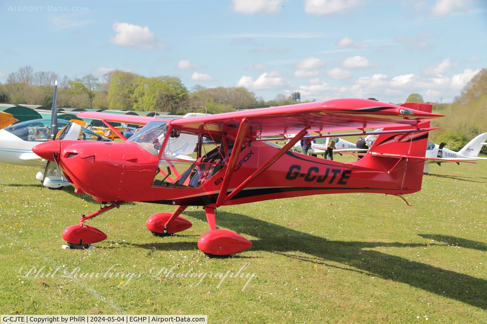 G-CJTE, 2017 Aeropro Eurofox 3K C/N 50917, G-CJTE 2017 Ascent Industries Eurofox 3KPopham 04.05.24