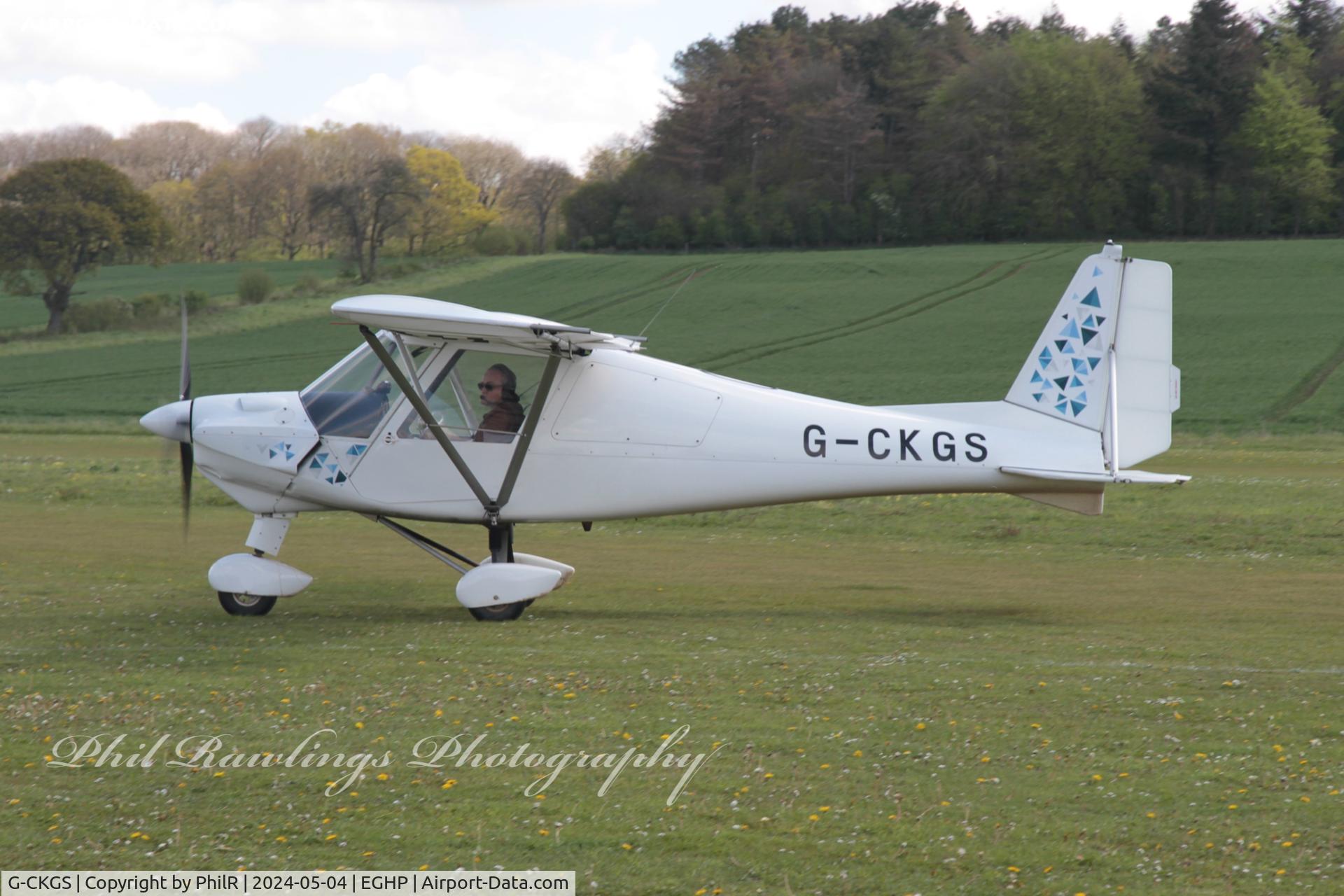 G-CKGS, 2017 Comco  Ikarus C42 FB80 Bravo C/N 1705-7501, G-CKGS 2017 Comco Ikarus C42 FB80 Popham 04.05.24