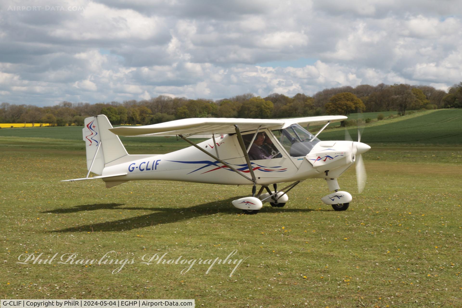 G-CLIF, 2005 Comco Ikarus C42 FB UK C/N PFA 322-14377, G-CLIF 2005 Ikarus C42 FB UKPopham 04.05.24 (2)