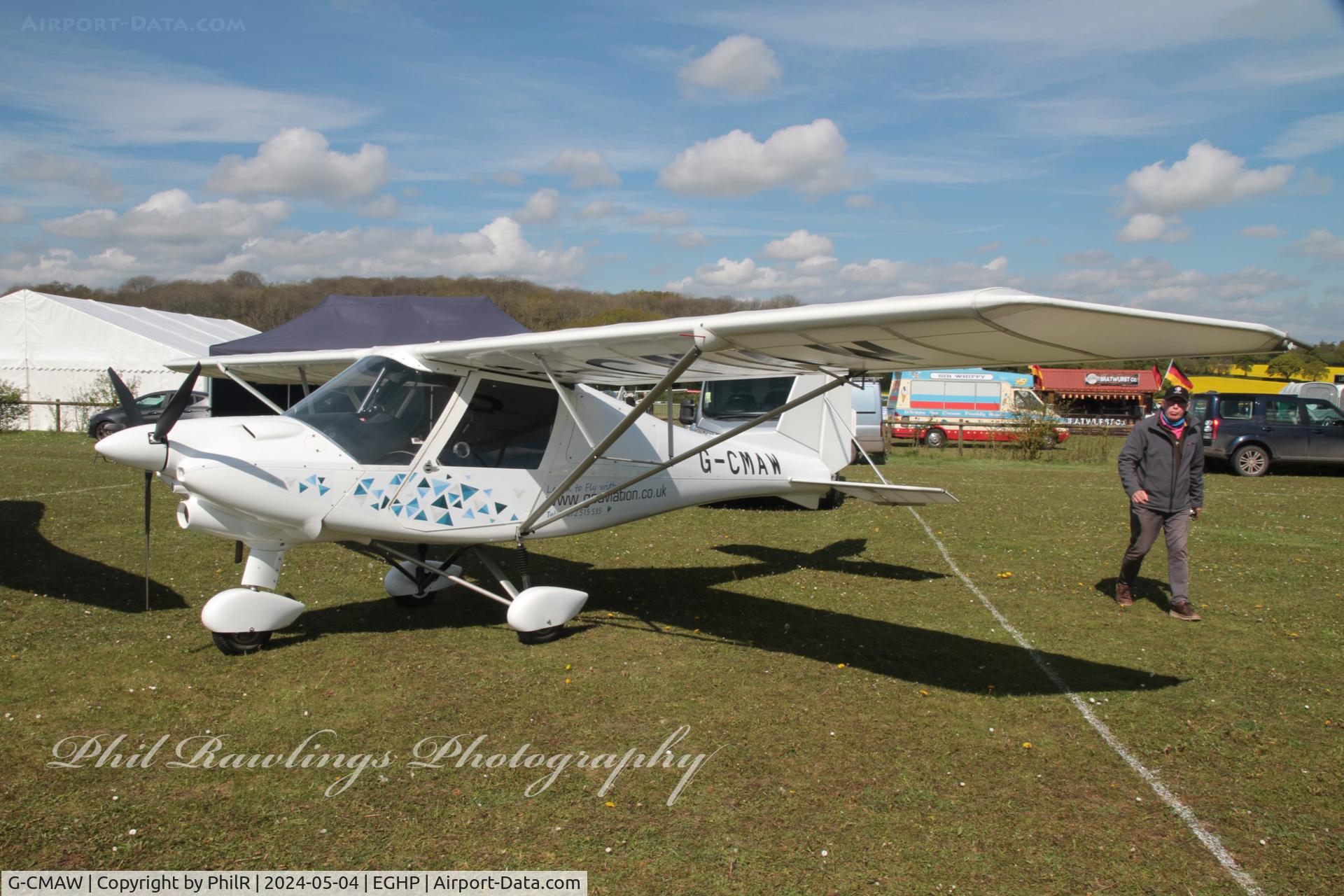 G-CMAW, 2021 Comco Ikarus C42 FB80 Bravo C/N 2012-7637, G-CMAW 2021 Ikarus C42 FB80 Bravo Popham 04.05.24