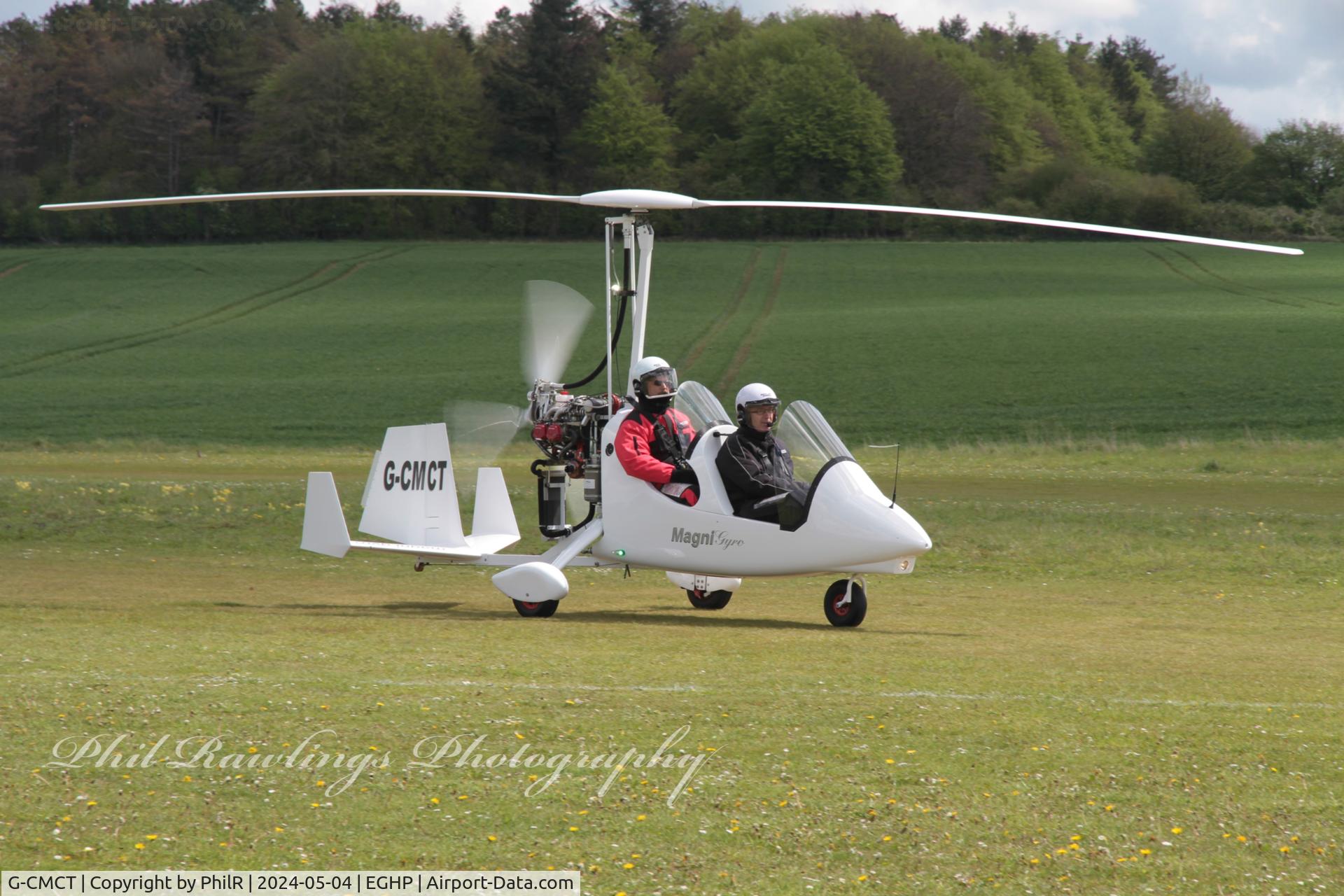 G-CMCT, 2021 Magni Gyro M-16C Tandem Trainer C/N 16-21-3354, G-CMCT 2021 Magni Gyro Ltd Magni M16C Tandem Trainer Popham 04.05.24