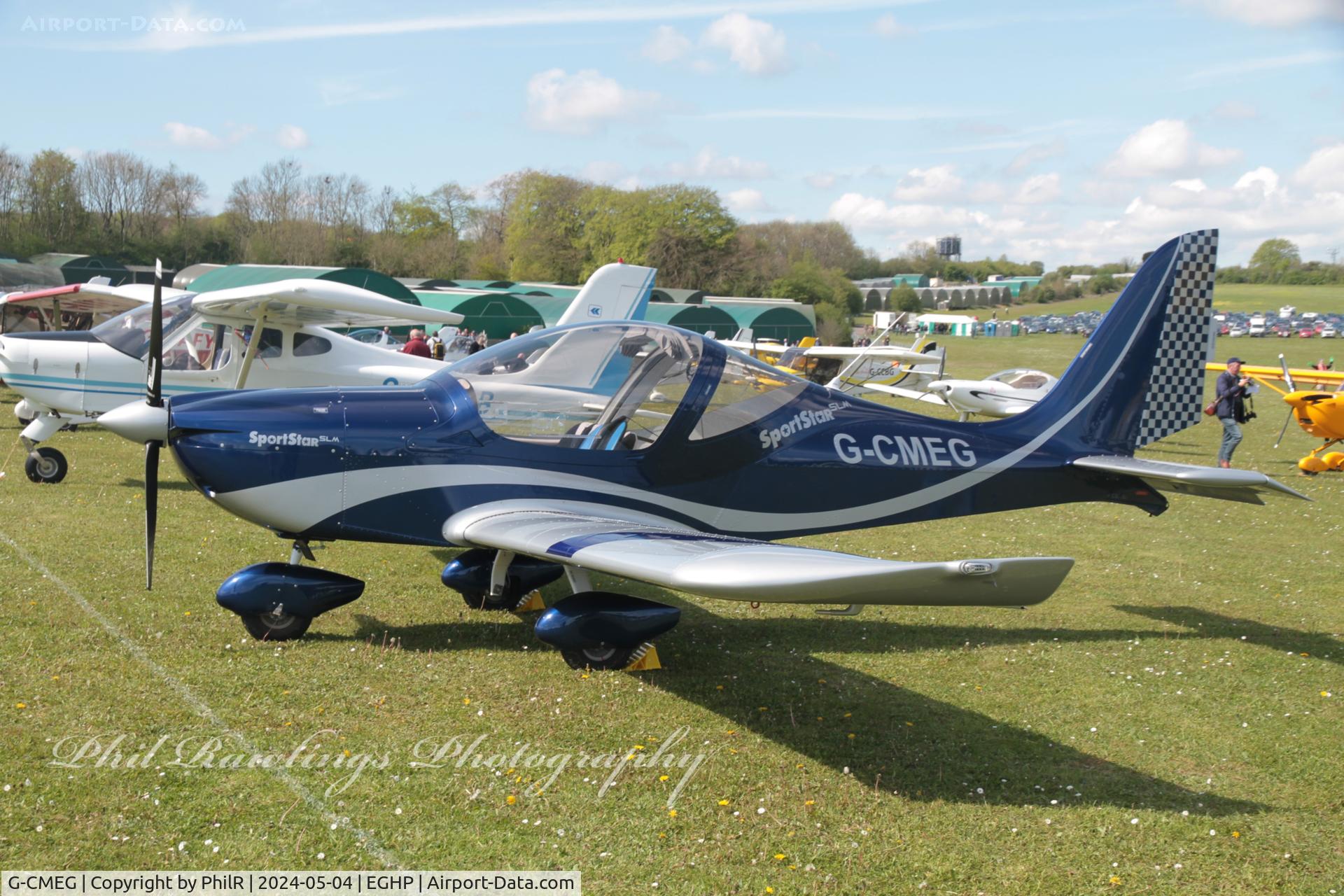 G-CMEG, 2021 Evektor Sportstar SLM C/N 2021-2153, G-CMEG 2021 Ascent Industries Sportstar SLM Popham 04.05.24