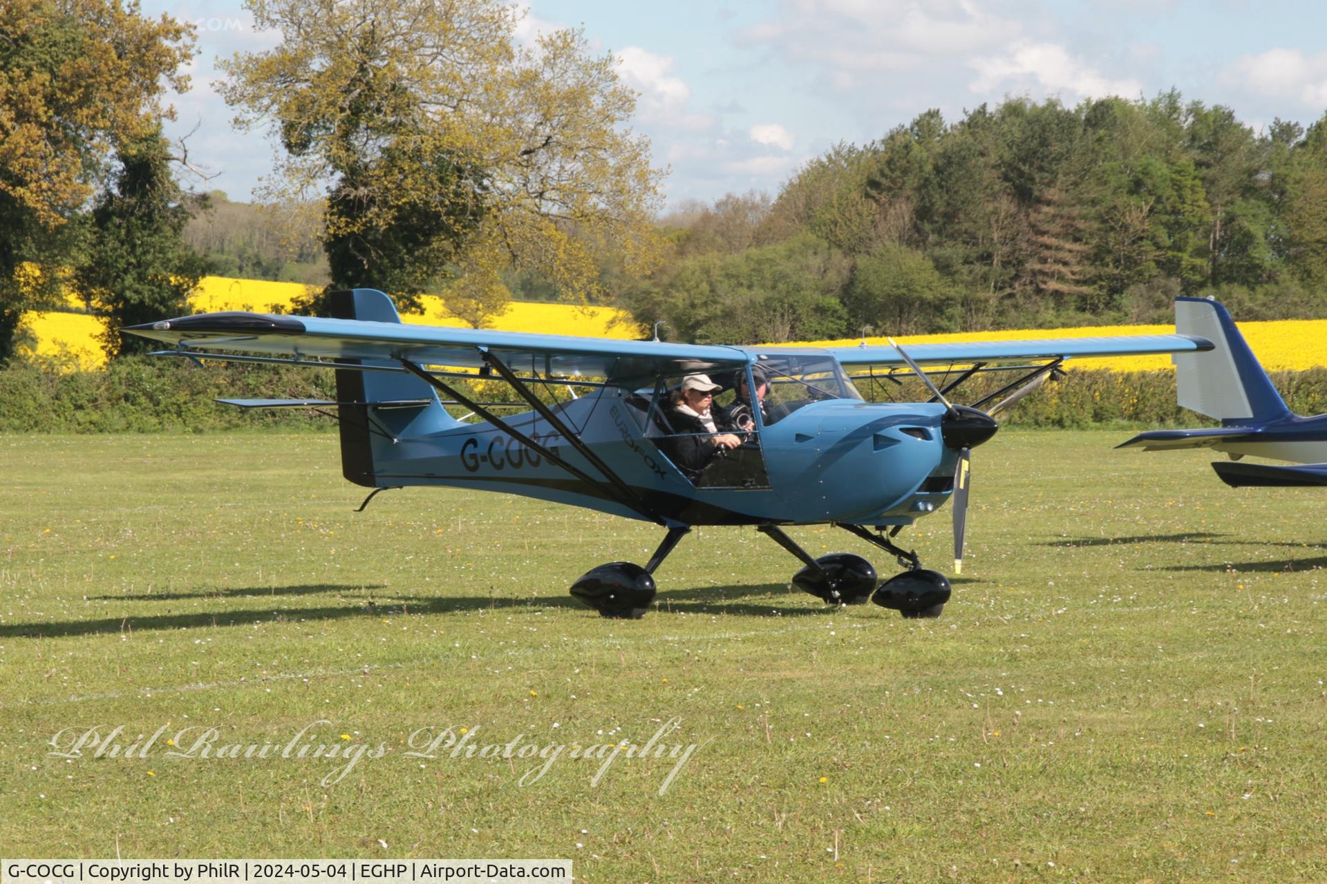 G-COCG, 2020 Ascent Industries EuroFOX 3K C/N 59820, G-COCG 2020 Ascent Industries Eurofox 3K Popham 04.05.24