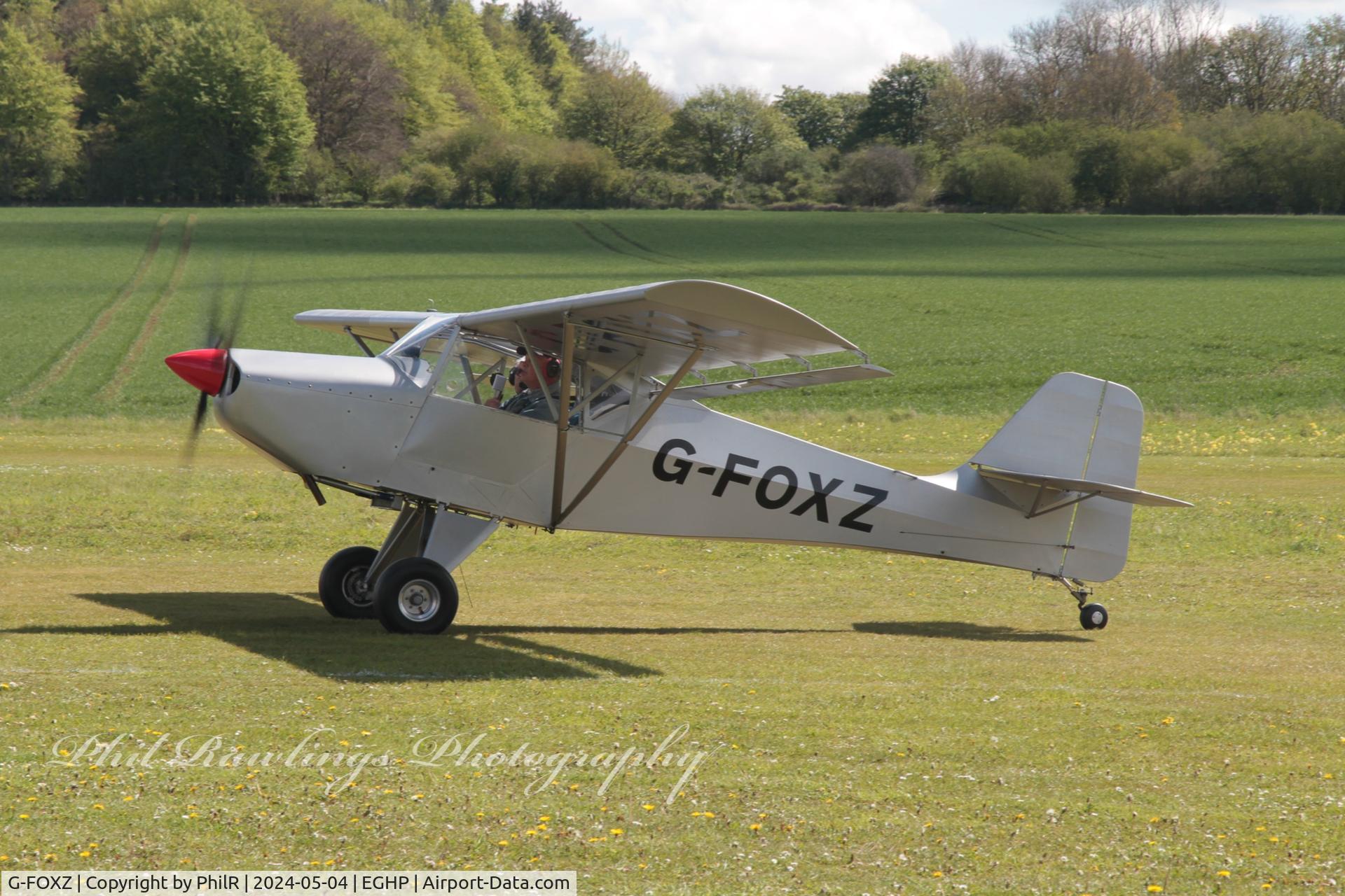 G-FOXZ, 2004 Denney Kitfox C/N PFA 172-11834, G-FOXZ 2004 Denney Kitfox Popham 04.05.24