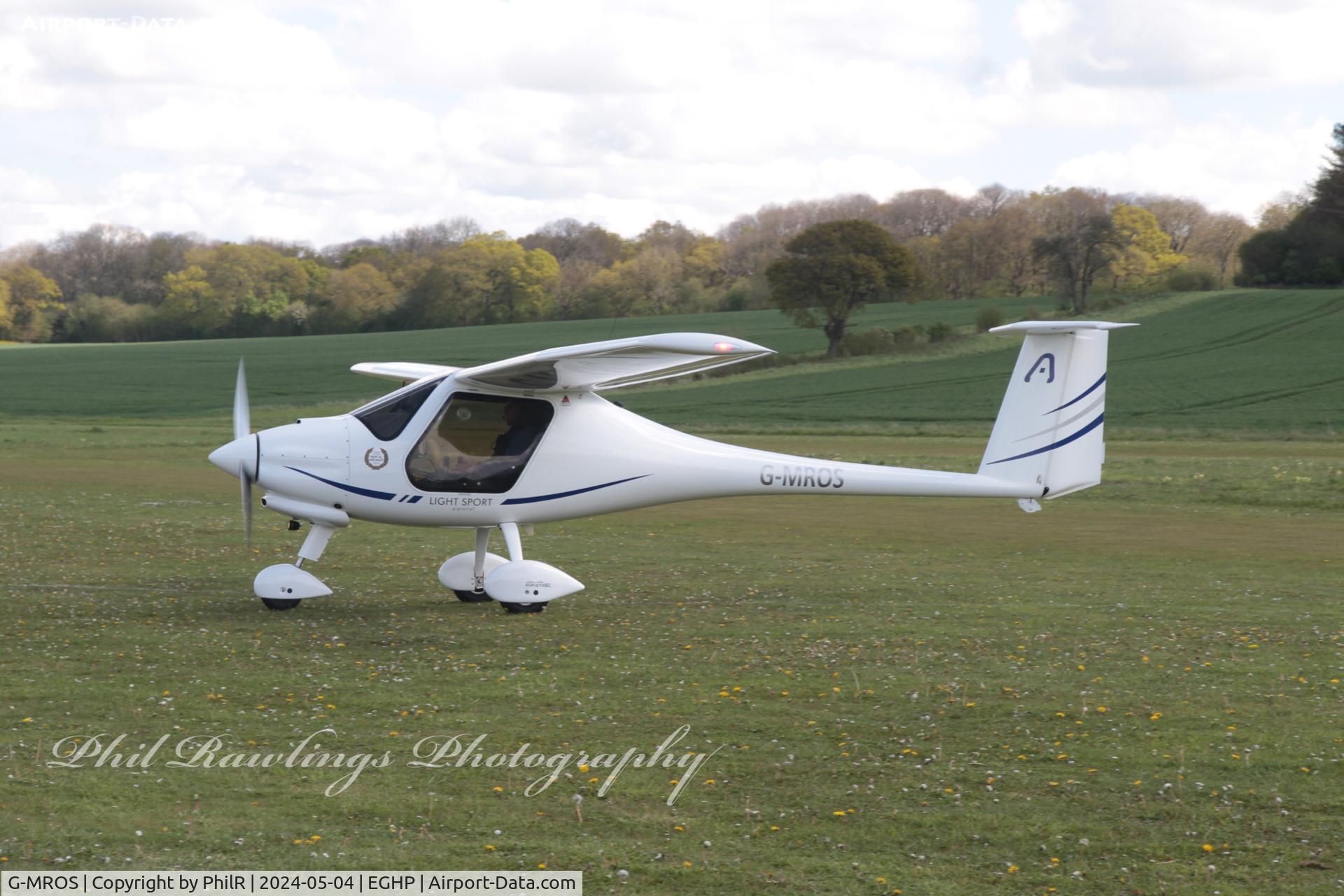G-MROS, 2018 Pipistrel Alpha BCAR-S 164 C/N AT1640003, G-MROS 2018 Pipistrel Alpha BCAR-S 164 Popham 04.05.24