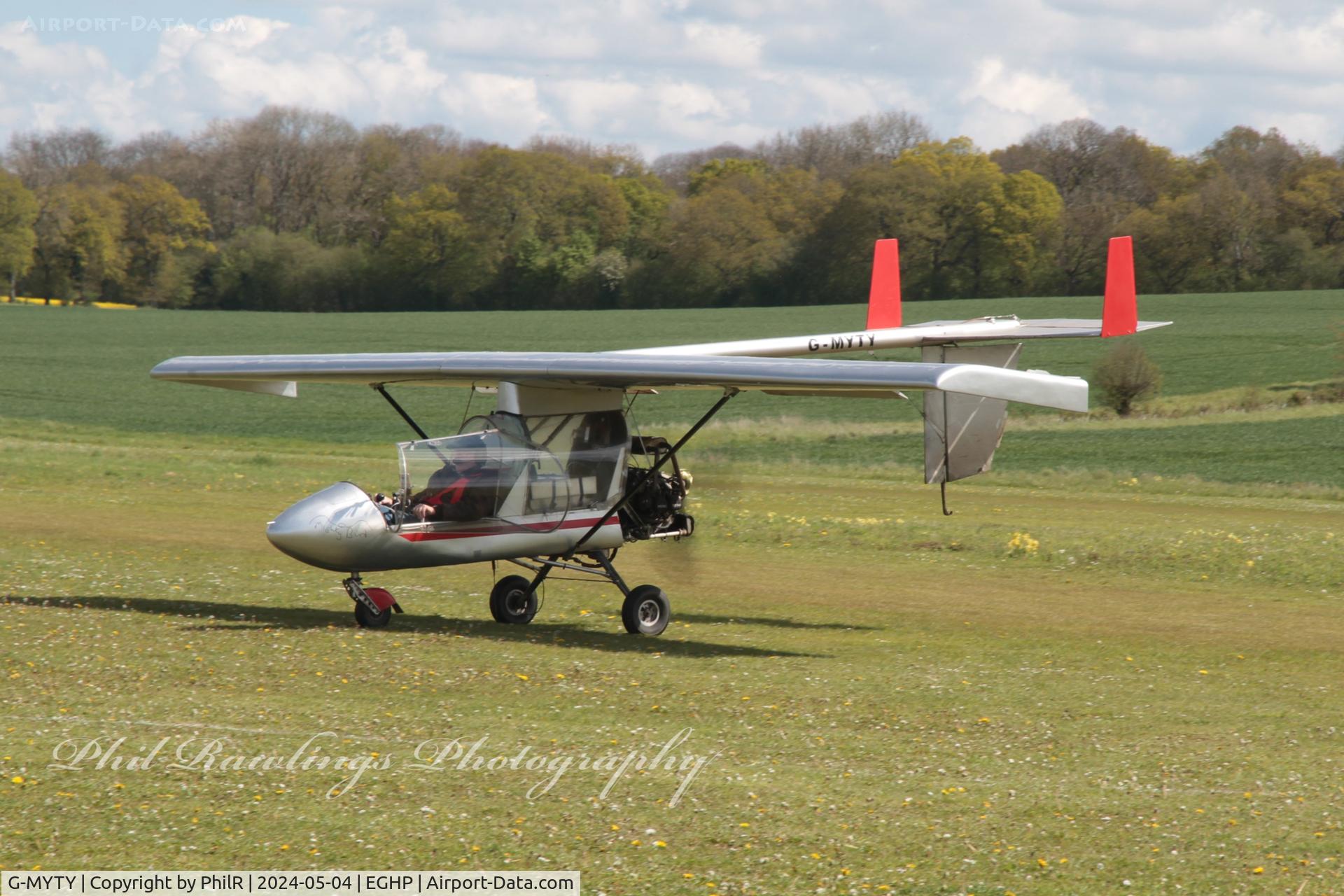 G-MYTY, 1994 CFM Streak Shadow Series M C/N PFA 206-12607, G-MYTY 1994 Streak Shadow Series M (Modified) Popham 04.05.24 (2)