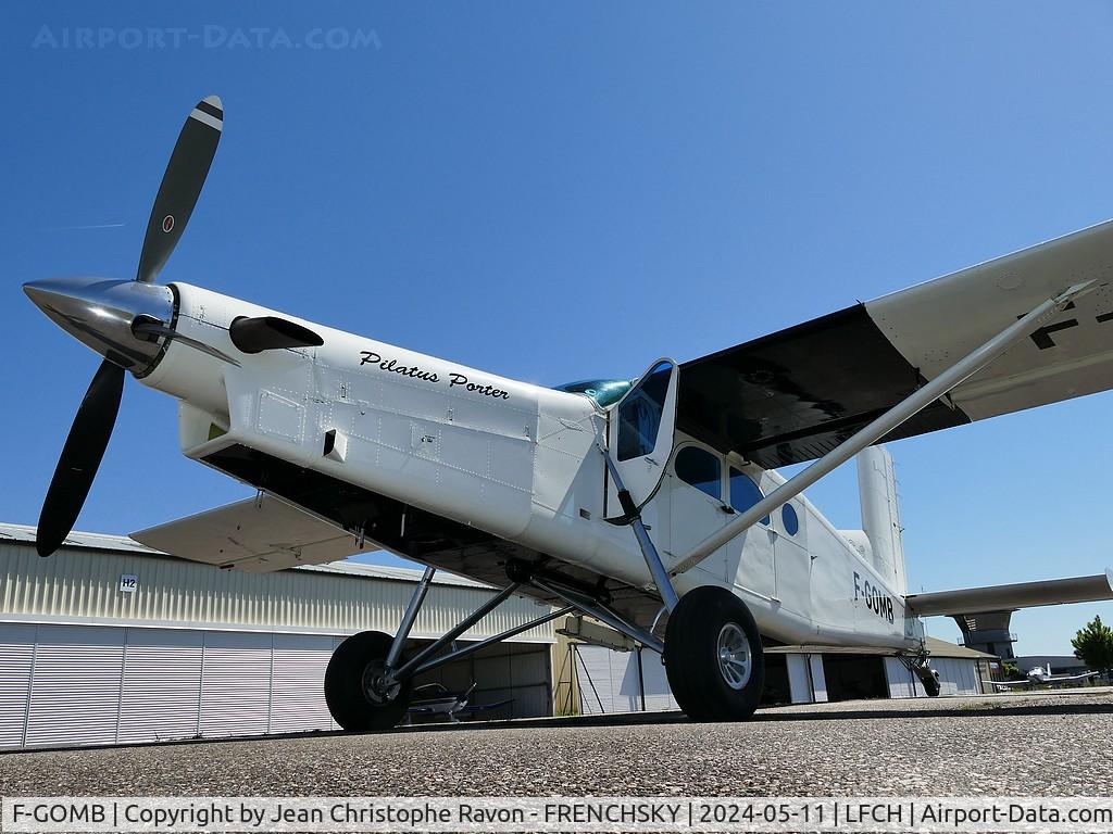 F-GOMB, 1995 Pilatus PC-6/B2-H4 Turbo Porter C/N 819, Ecole Parachutisme du Bassin d'Arcachon