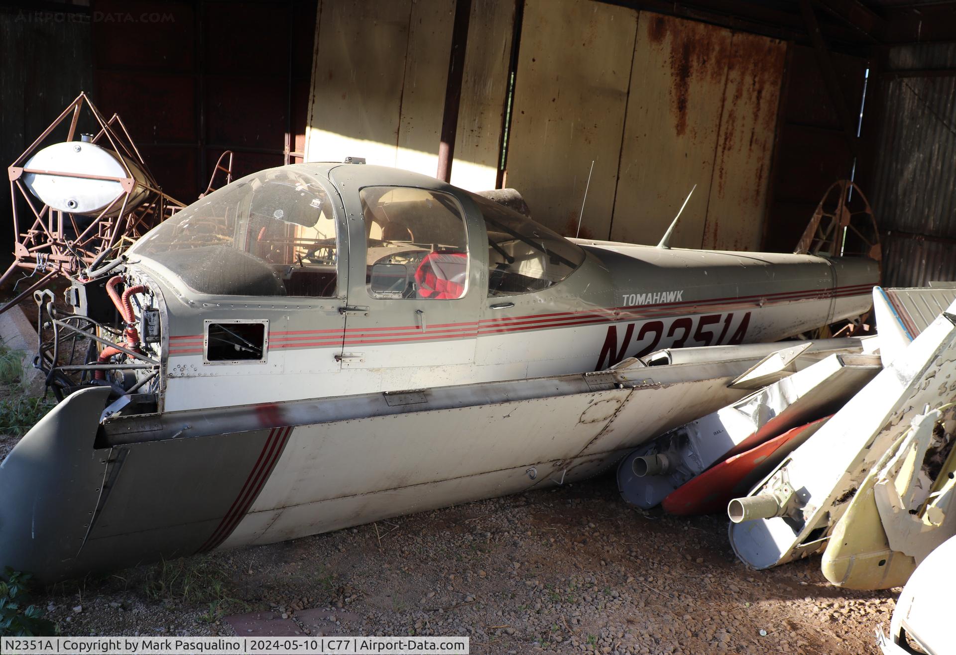 N2351A, 1978 Piper PA-38-112 Tomahawk Tomahawk C/N 38-78A0649, Piper PA-38-112
