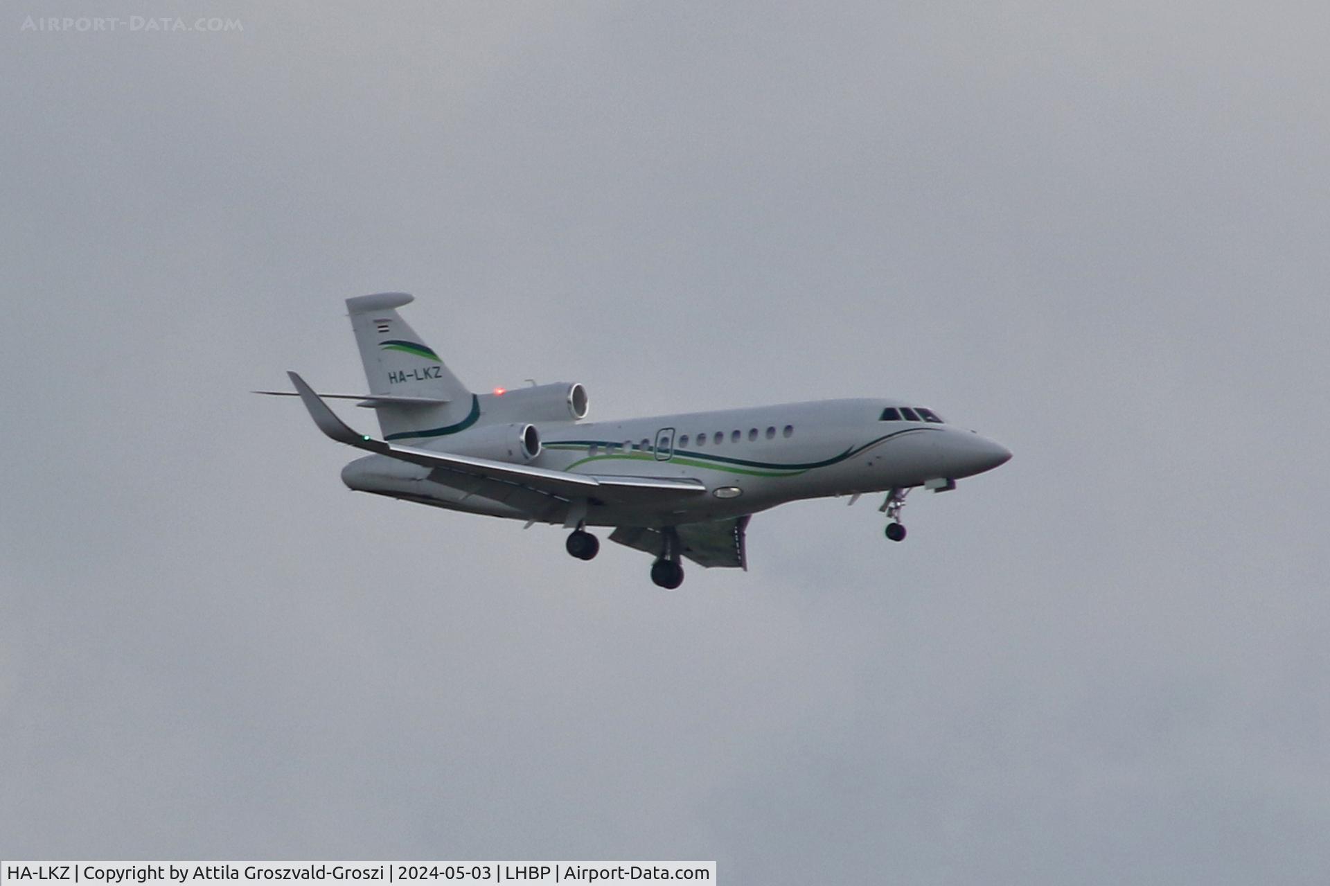 HA-LKZ, 2015 Dassault Falcon 900LX C/N 308, LHBP/BUD - Liszt Ferenc International Airport, Hungary