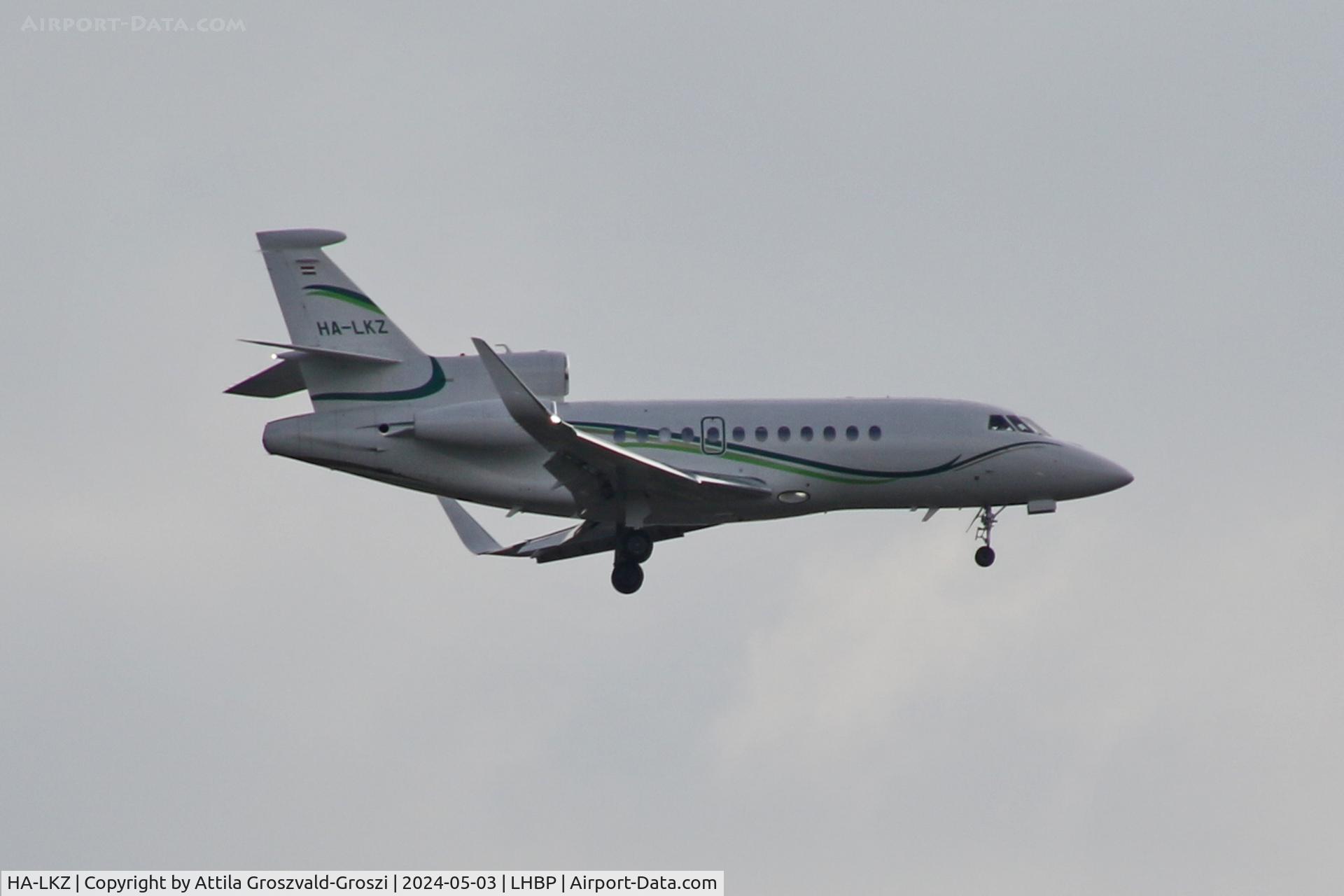 HA-LKZ, 2015 Dassault Falcon 900LX C/N 308, LHBP/BUD - Liszt Ferenc International Airport, Hungary