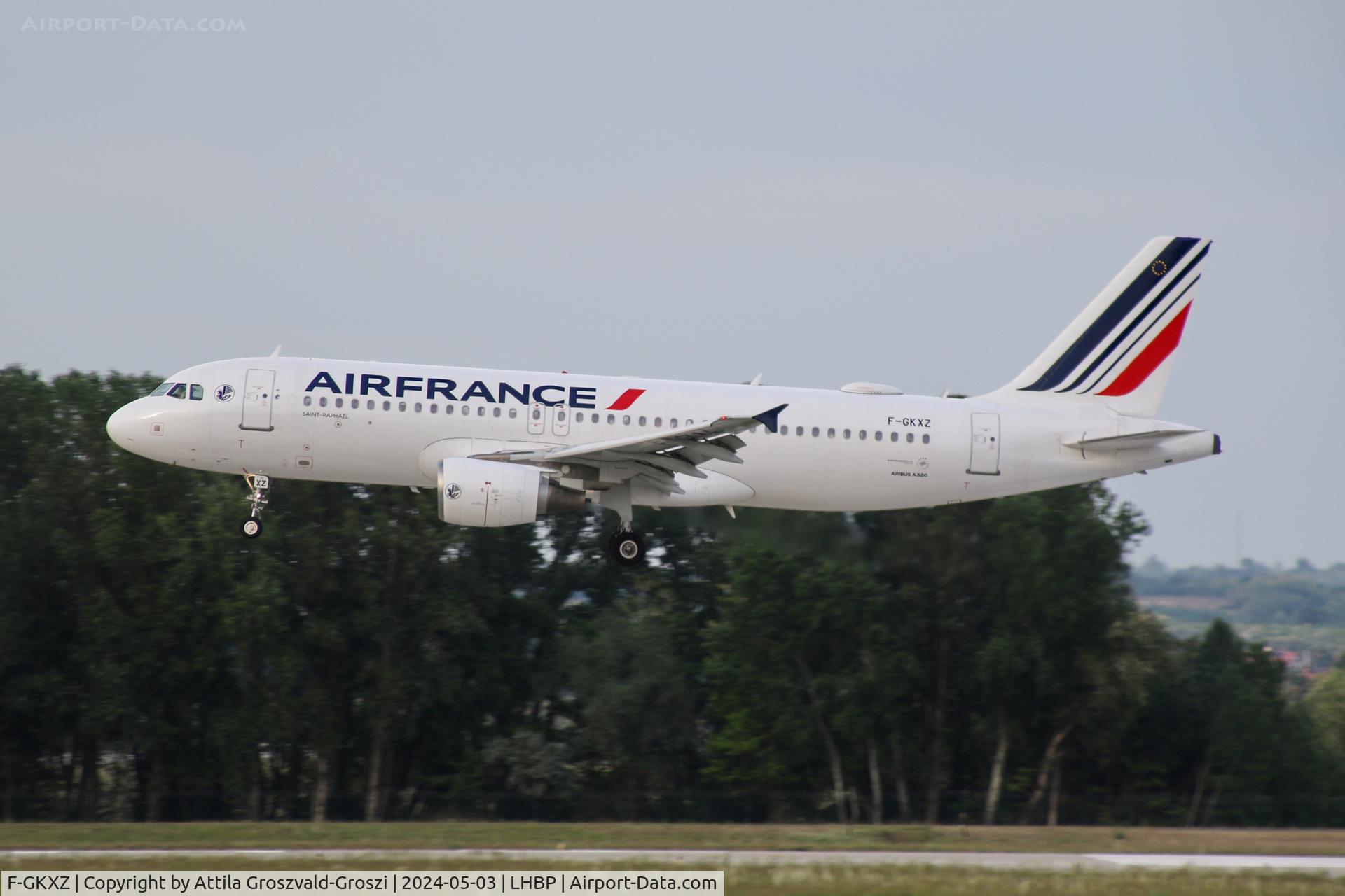 F-GKXZ, 2009 Airbus A320-214 C/N 4084, LHBP/BUD - Liszt Ferenc International Airport, Hungary