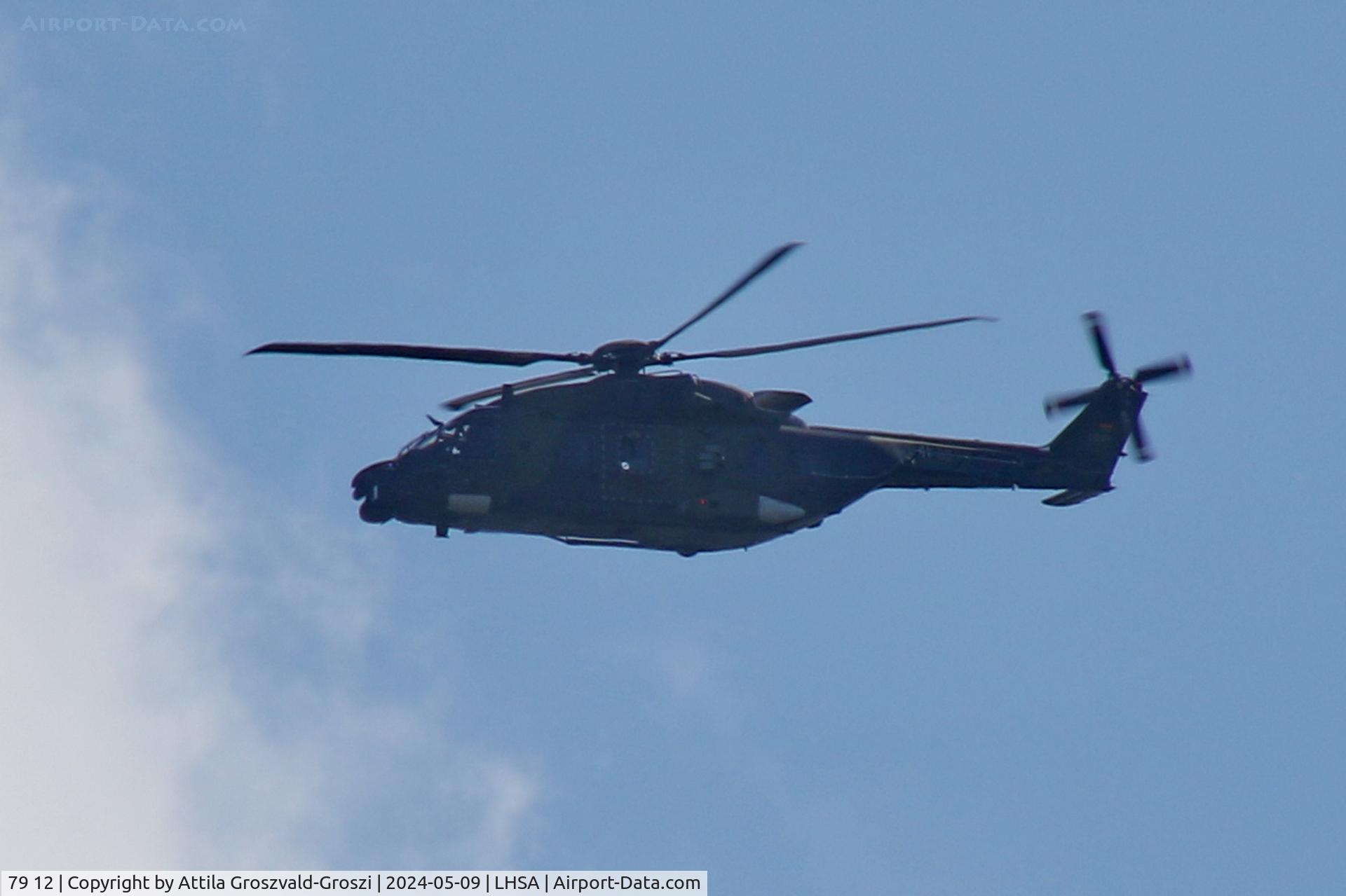 79 12, NHI NH-90 TTH Caiman Caiman C/N 1144, LHSA - Szentkirályszabadja in airport airspace