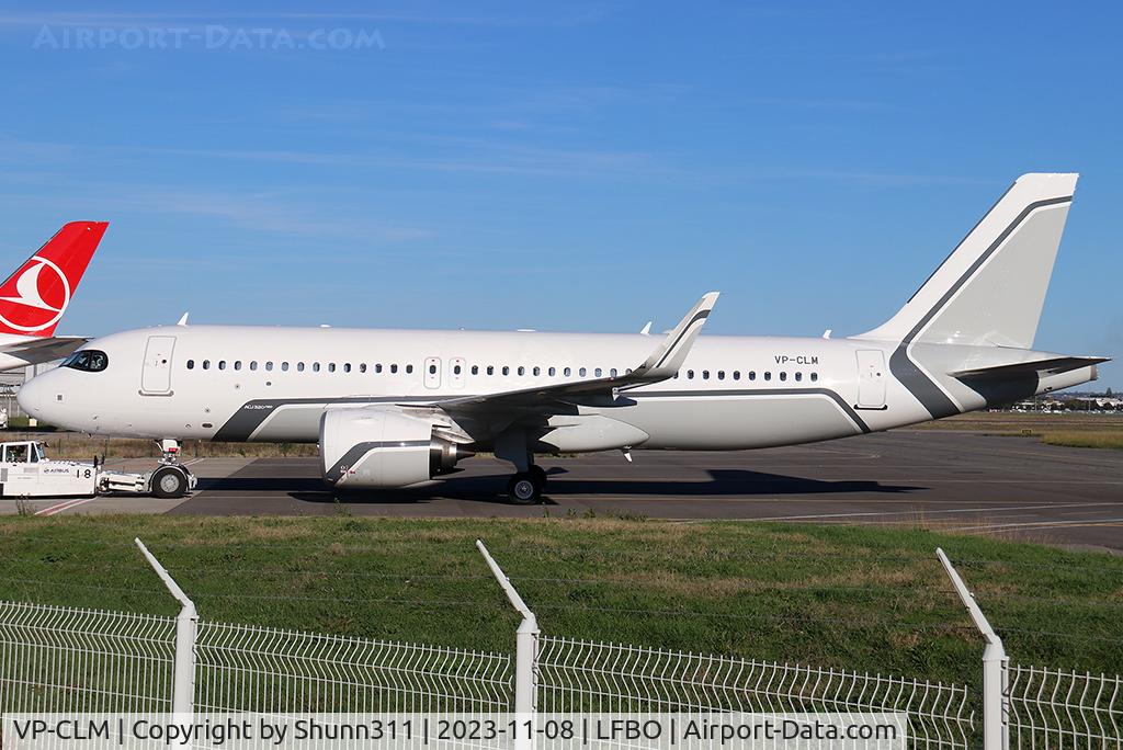 VP-CLM, 2023 Airbus A320-271N ACJ C/N 11624, Push back for storage to LFBF