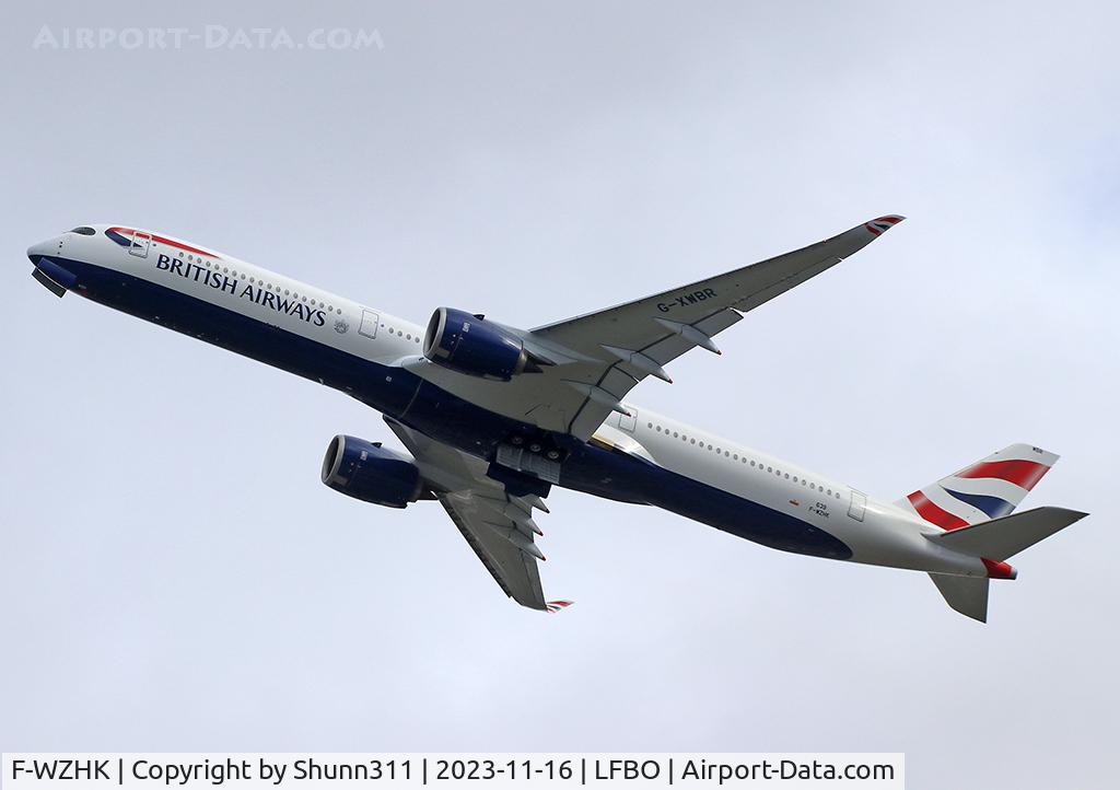 F-WZHK, 2023 Airbus A350-1041 C/N 0639, C/n 0639 - To be G-XWBR