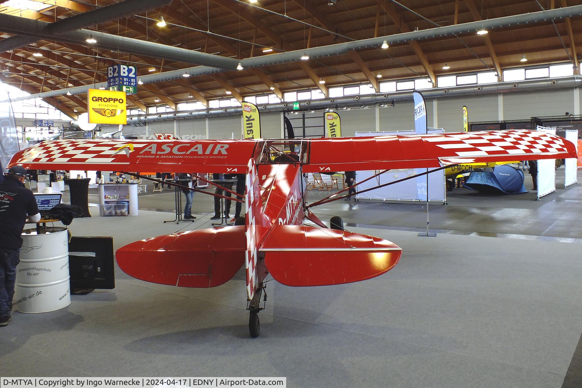 D-MTYA, Zlin Savage Classic C/N 0242, Zlin Savage Classic at the AERO 2024, Friedrichshafen