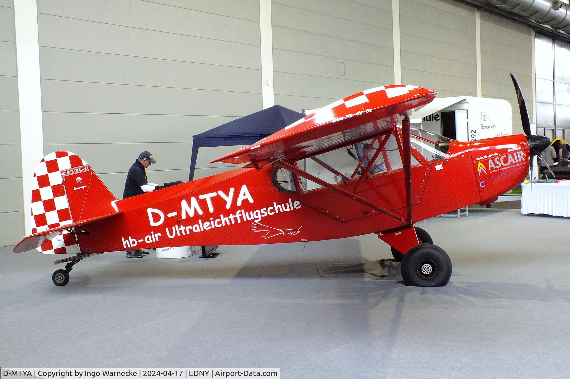 D-MTYA, Zlin Savage Classic C/N 0242, Zlin Savage Classic at the AERO 2024, Friedrichshafen