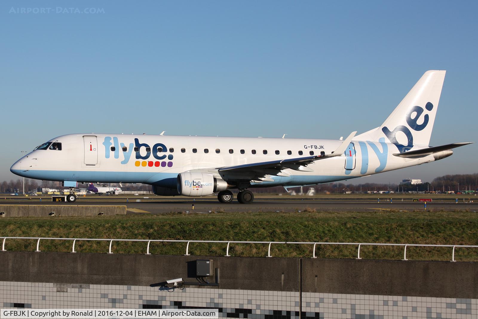 G-FBJK, 2012 Embraer 175STD (ERJ-170-200) C/N 17000359, at spl