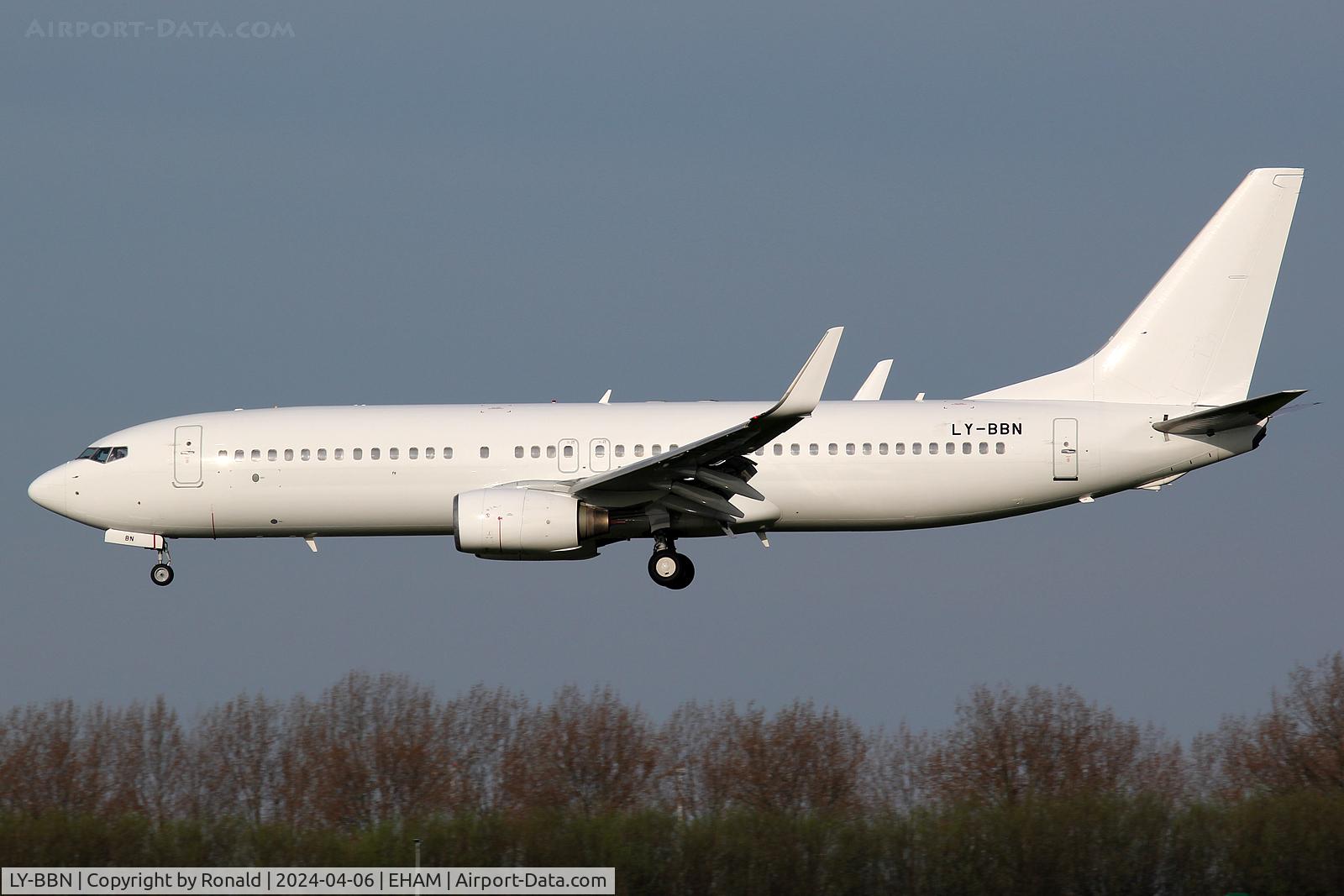 LY-BBN, 2007 Boeing 737-8GJ C/N 34903, at spl