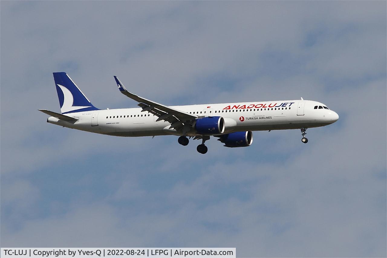 TC-LUJ, Airbus A321-271NX C/N 10883, A321-271NX, On final rwy 09L, Roissy Charles De Gaulle airport (LFPG-CDG)