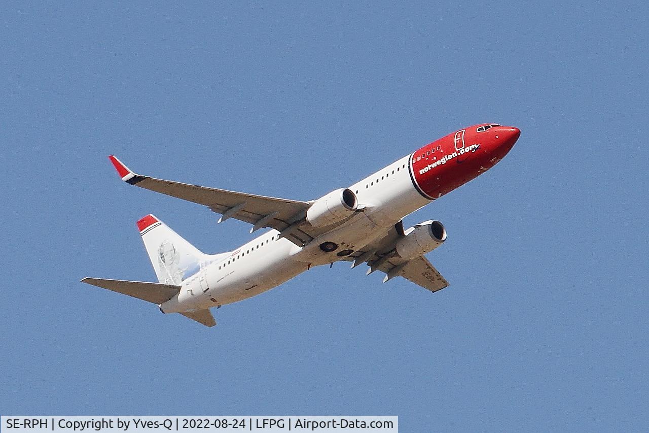 SE-RPH, 2016 Boeing 737-8JP C/N 42079, Boeing 737-8JP, Climbing from rwy 09R, Roissy Charles De Gaulle airport (LFPG-CDG)