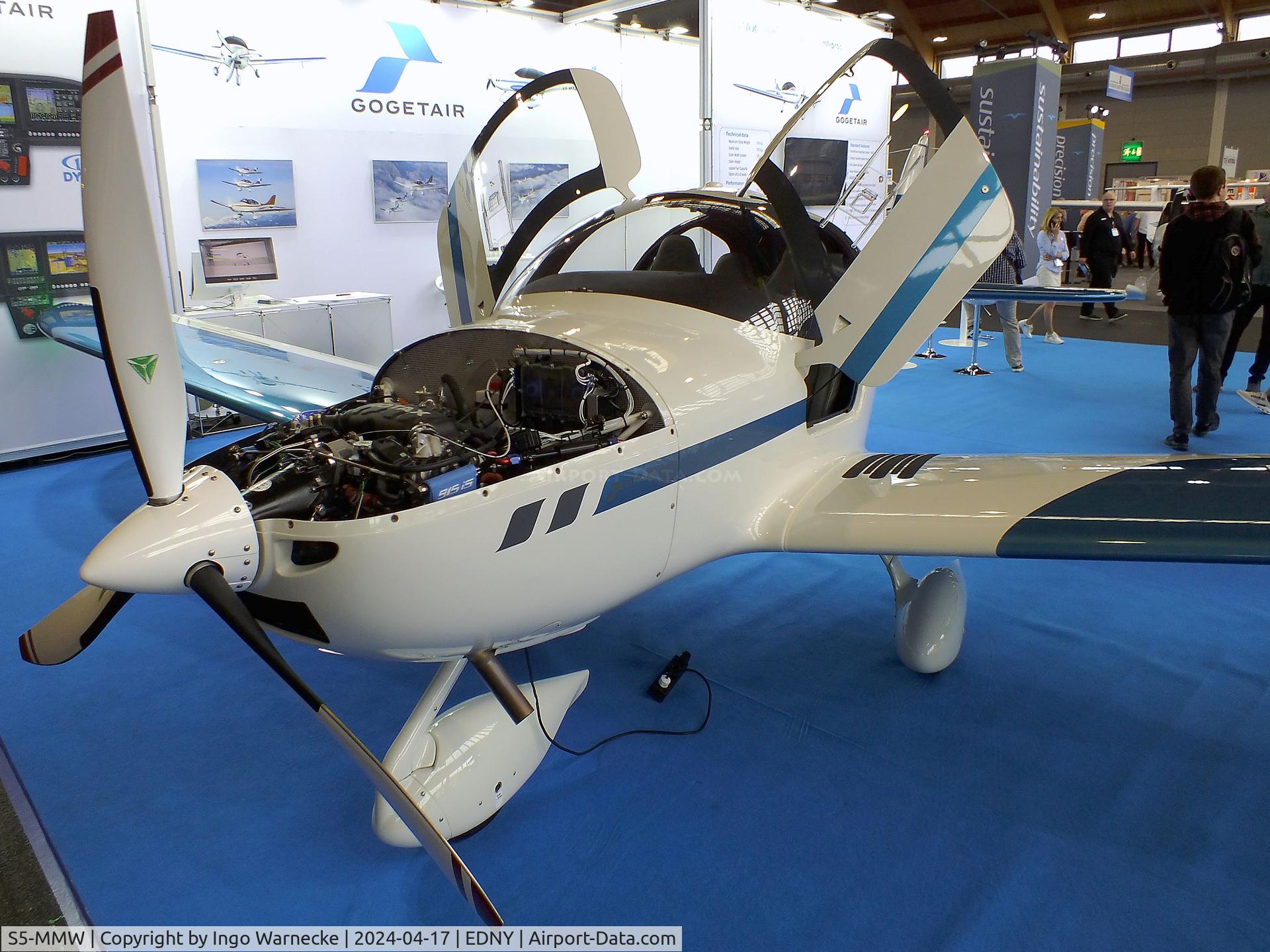S5-MMW, Gogetair G750 C/N G011, Gogetair G750 at the AERO 2024, Friedrichshafen