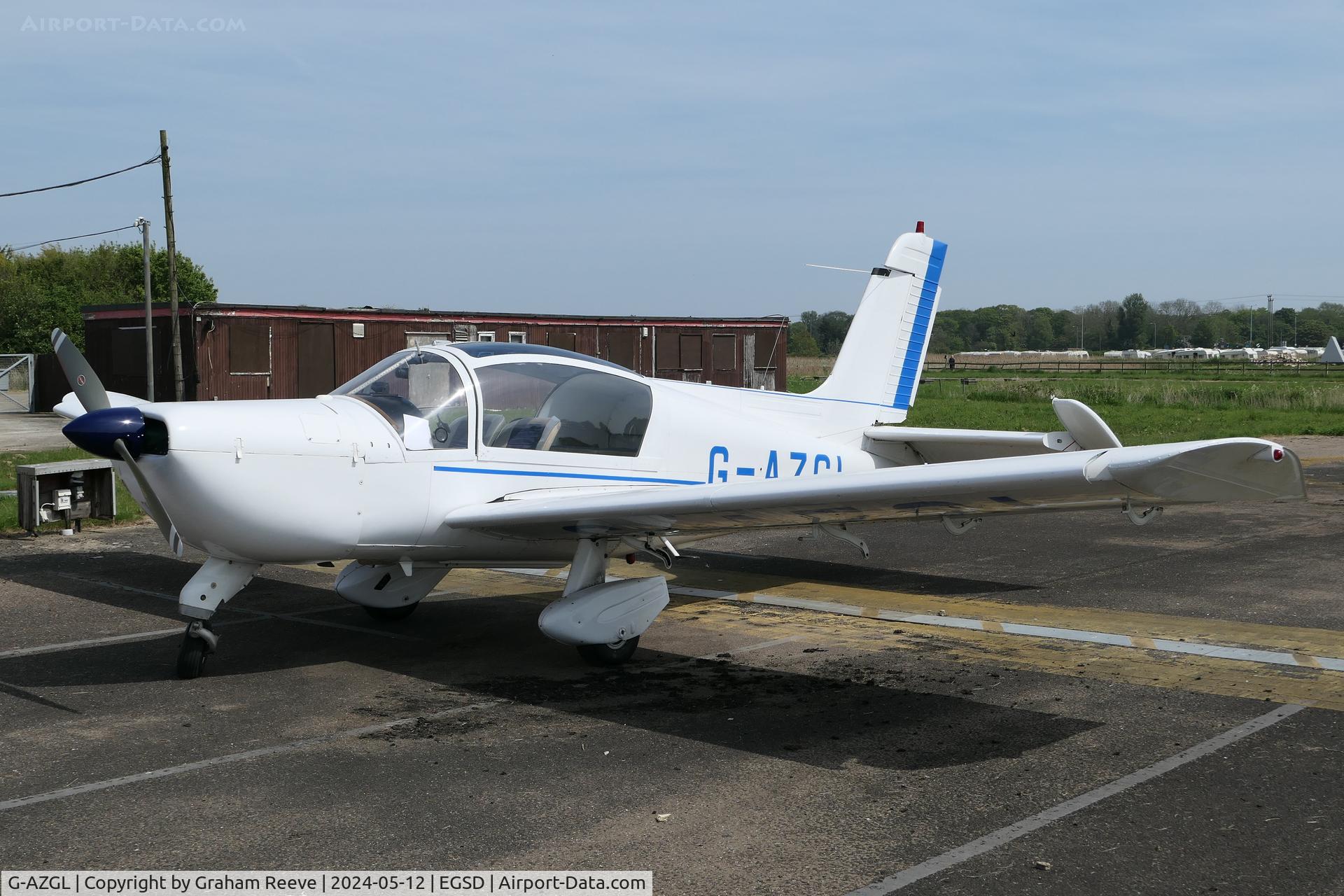 G-AZGL, 1972 Socata MS.894A Rallye Minerva 220 C/N 11929, Parked at North Denes on their first ever fly-in.