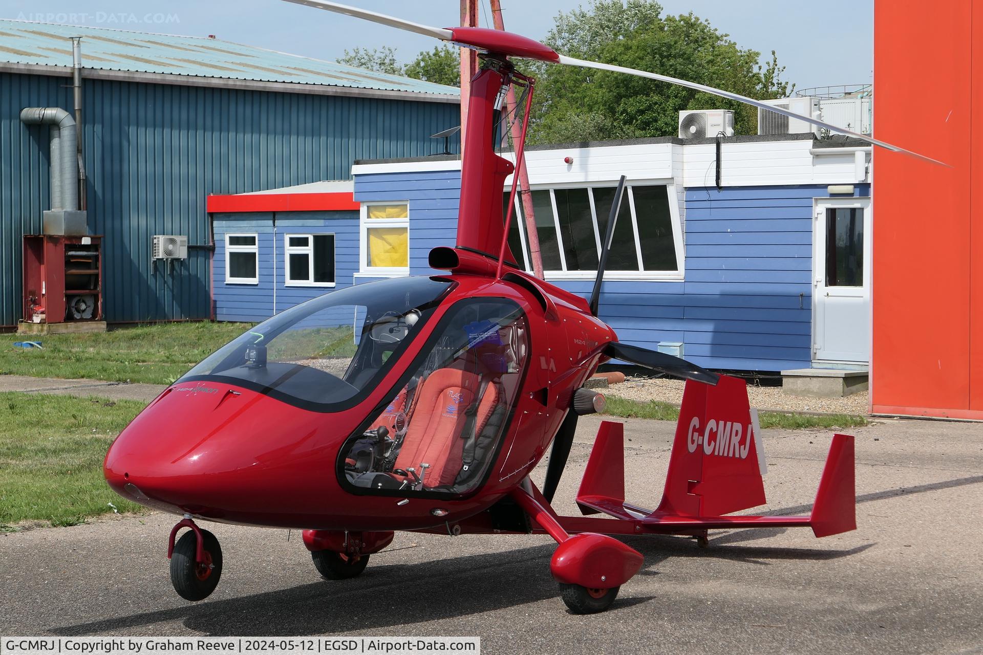 G-CMRJ, 2023 Magni M24C Plus C/N 24-23-4626, Parked at North Denes on their first ever fly-in.