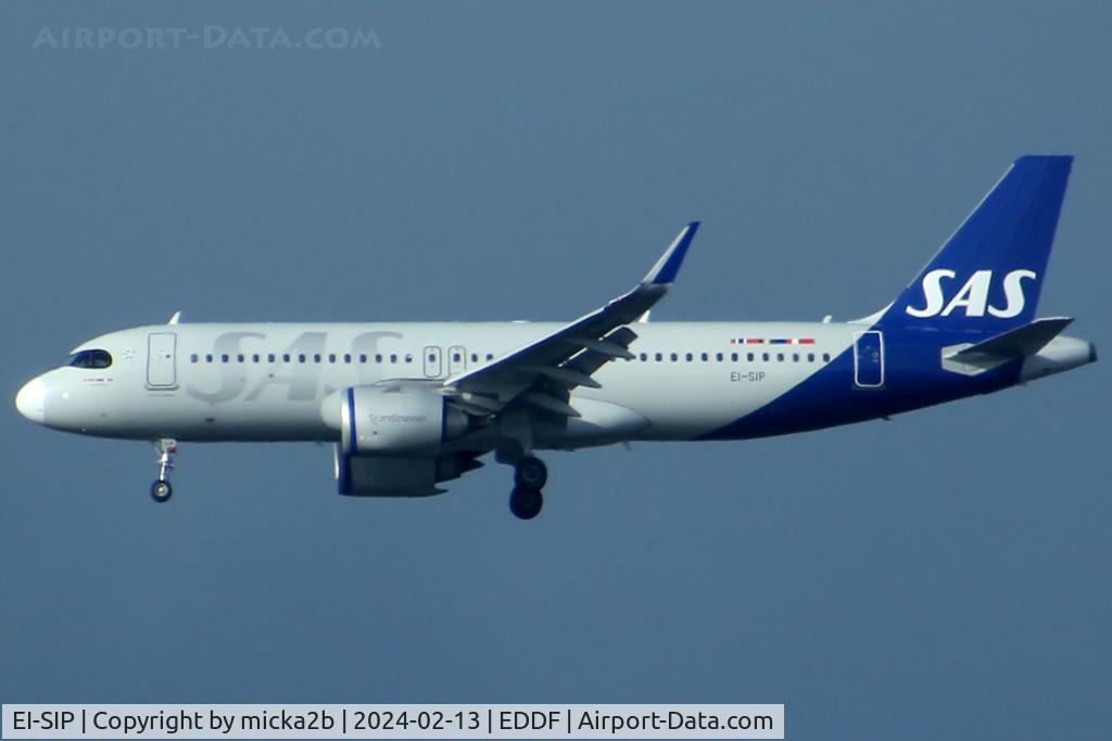 EI-SIP, 2022 Airbus A320-251N C/N 10923, Landing