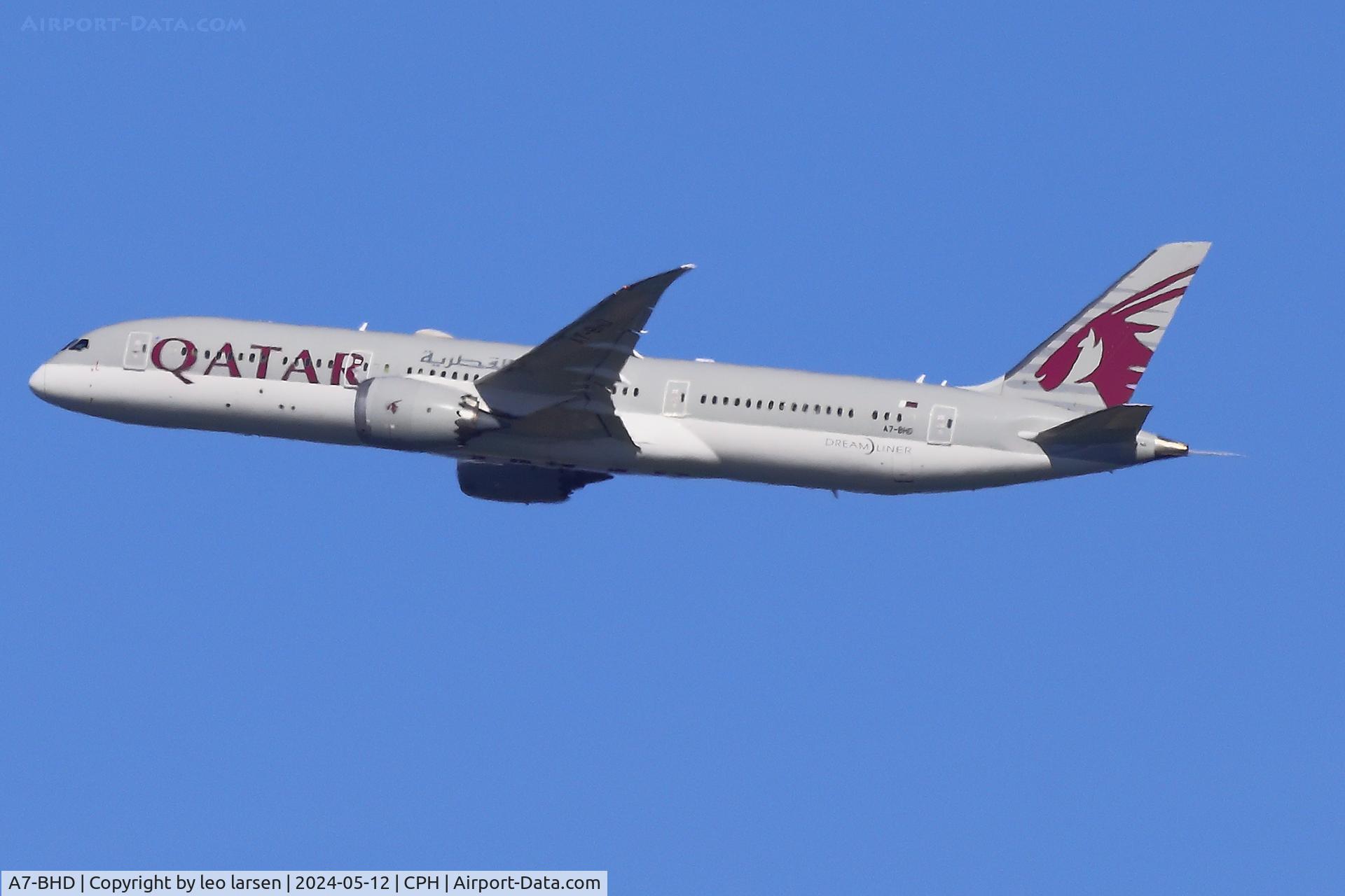 A7-BHD, 2019 Boeing 787-9 Dreamliner Dreamliner C/N 64216, Copenhagen 12.5.2024