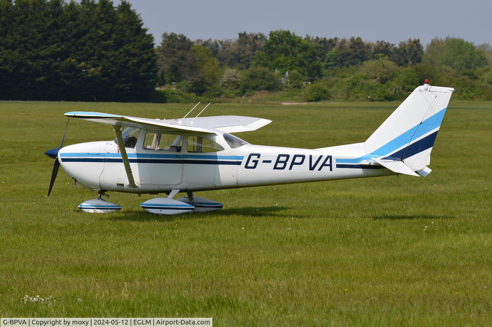 G-BPVA, 1965 Cessna 172F C/N 17252286, Cessna 172F Skyhawk at White Waltham. Ex N8386U
