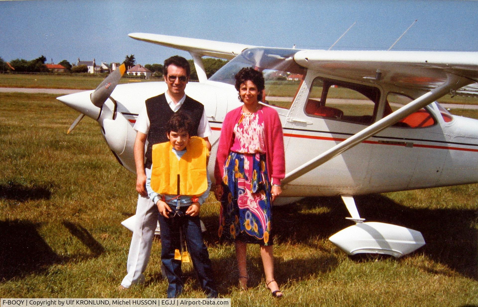 F-BOQY, 1968 Reims F172H Skyhawk C/N F17200483, Jersey 1983