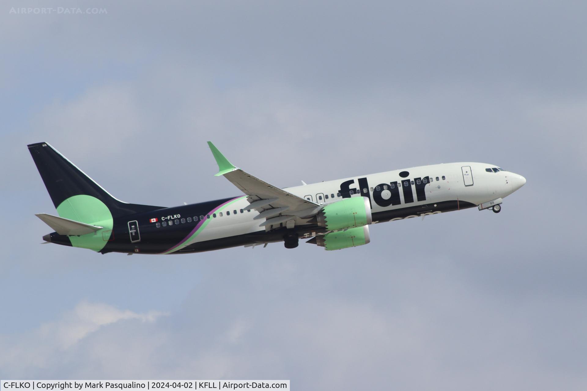 C-FLKO, 2019 Boeing 737-8 MAX C/N 62870, Boeing 737-8 MAX