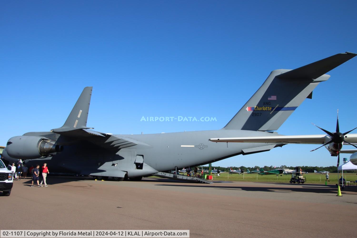 02-1107, 2002 Boeing C-17A Globemaster III C/N P-107, C-17 zx
