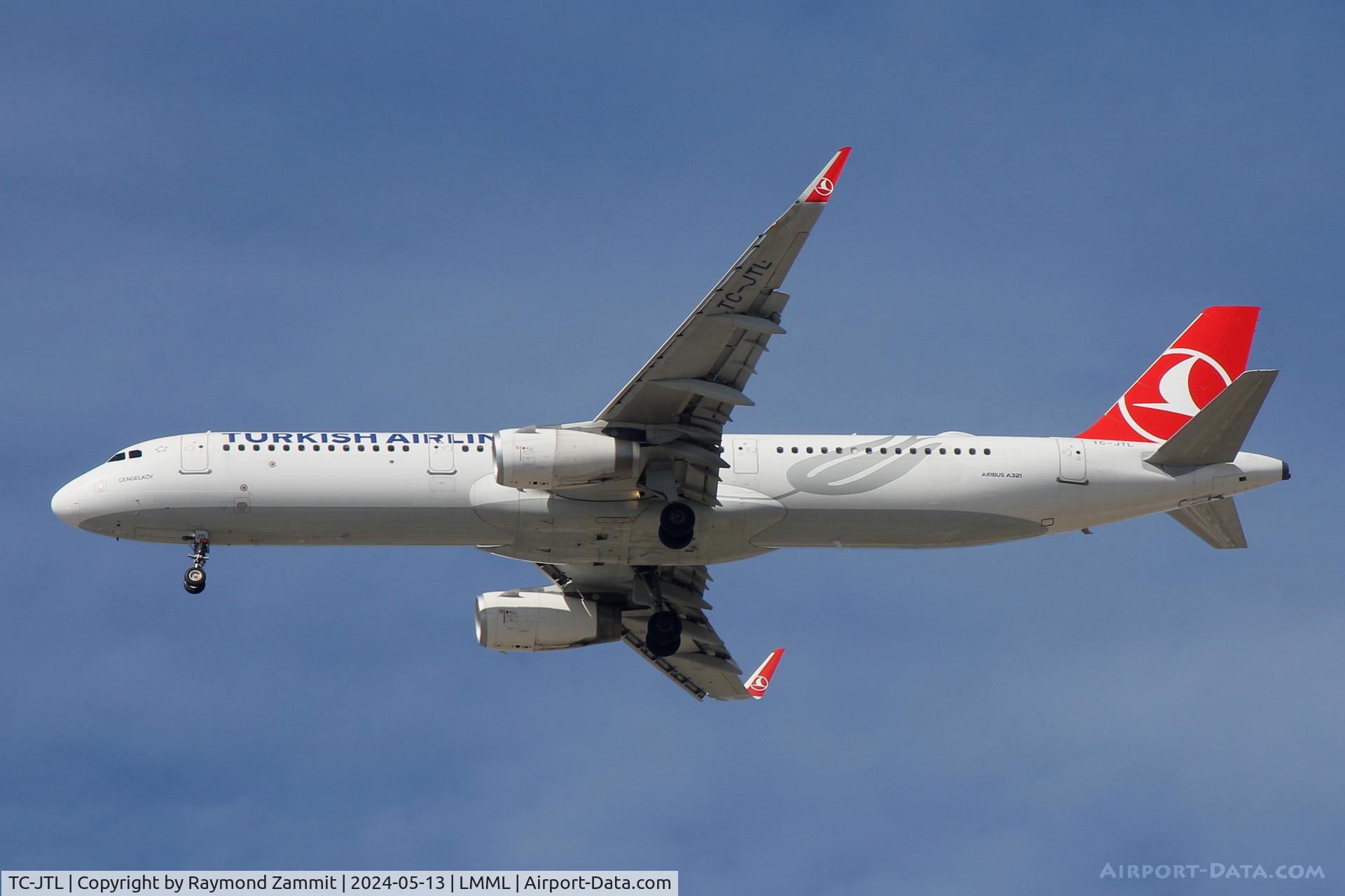 TC-JTL, 2016 Airbus A321-231 C/N 7166, A321 TC-JTL Turkish Airlines