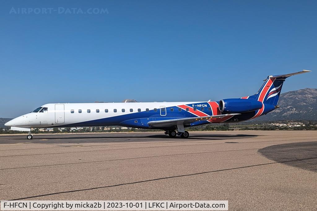 F-HFCN, 2000 Embraer EMB-145MP (ERJ-145MP) C/N 145362, Parked