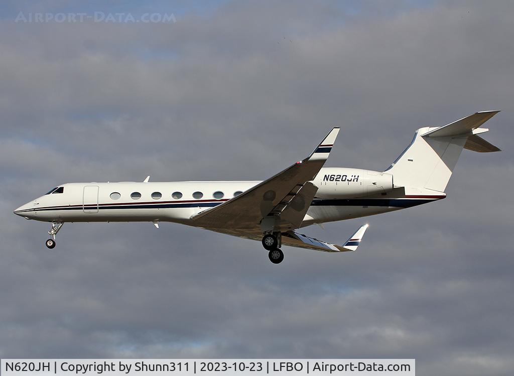N620JH, 2019 Gulfstream Aerospace Corp. G-VSP C/N 5595, Landing rwy 32L
