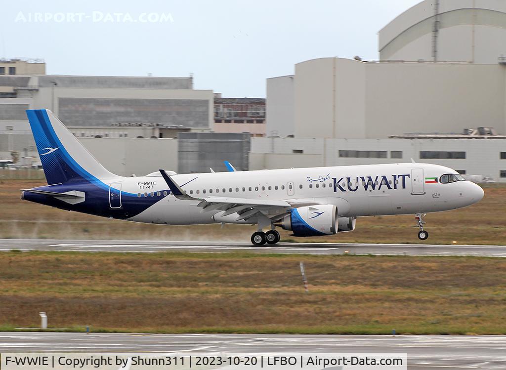 F-WWIE, 2023 Airbus A320-251N C/N 11741, C/n 11741 - To be 9K-AKT