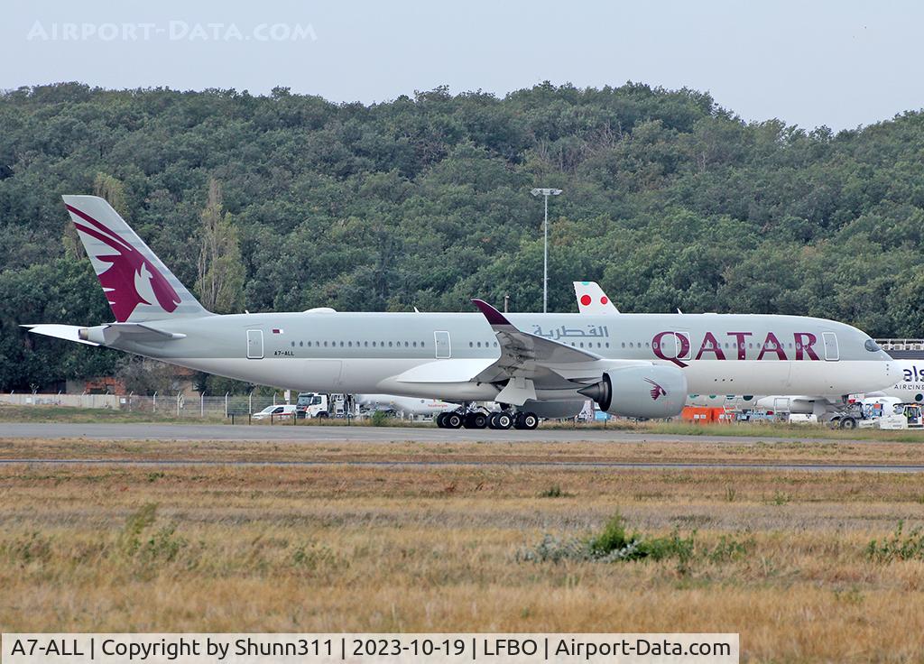 A7-ALL, 2016 Airbus A350-941 C/N 036, Parked after heavy maintenance by Airbus...