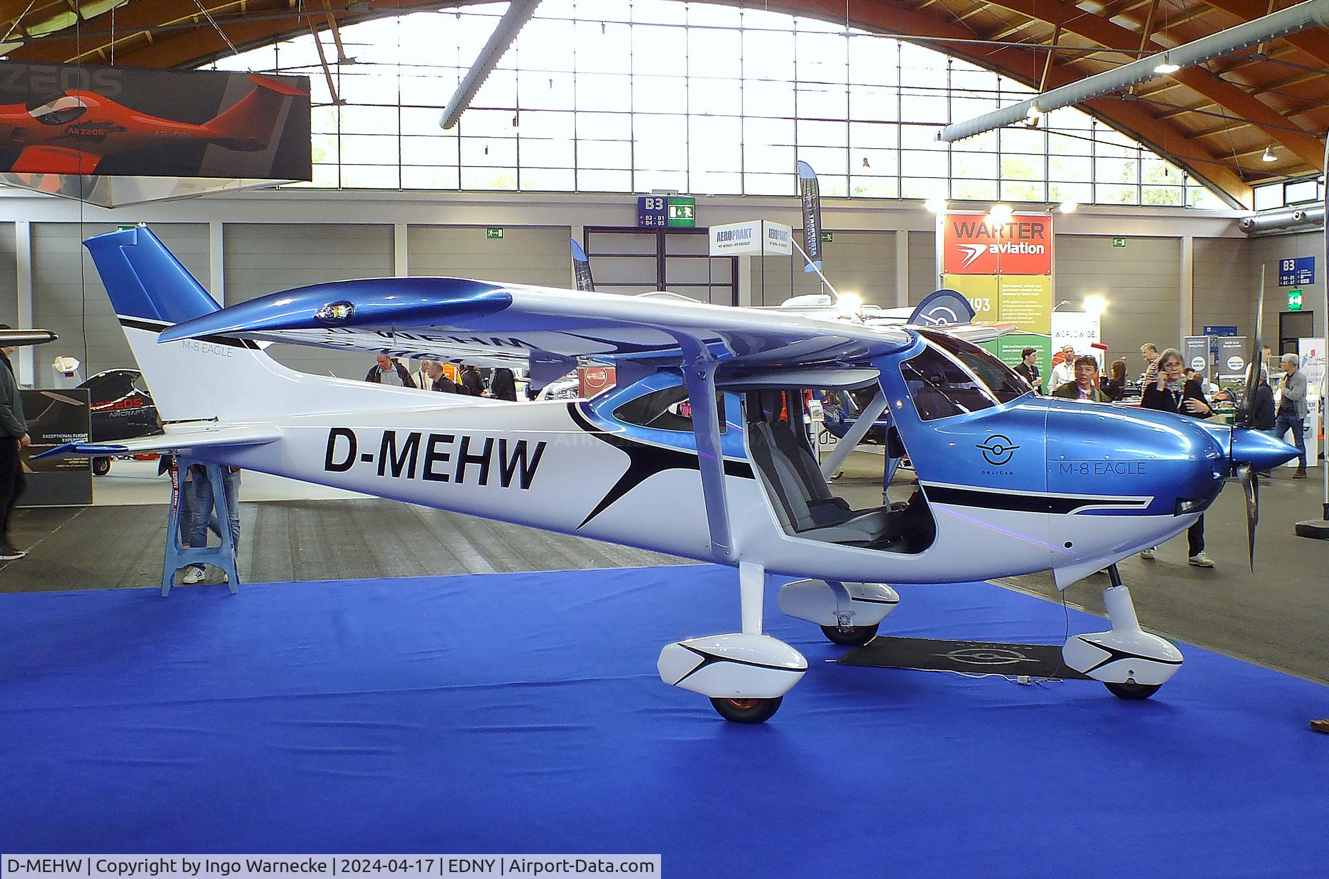 D-MEHW, 2024 Orlican M-8 Eagle C/N 2024014, Orlican M-8 Eagle at the AERO 2024, Friedrichshafen