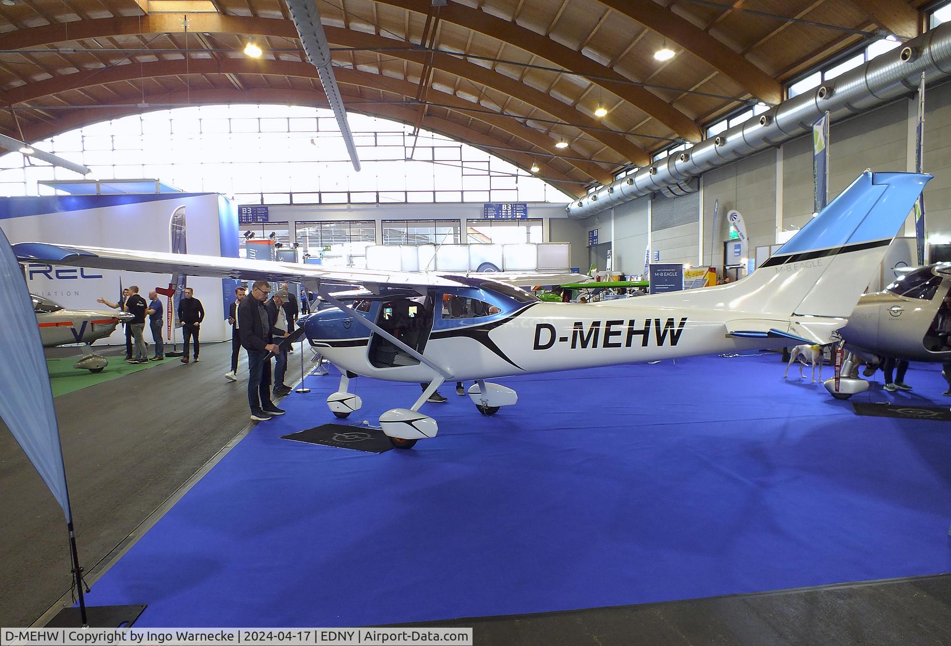 D-MEHW, 2024 Orlican M-8 Eagle C/N 2024014, Orlican M-8 Eagle at the AERO 2024, Friedrichshafen