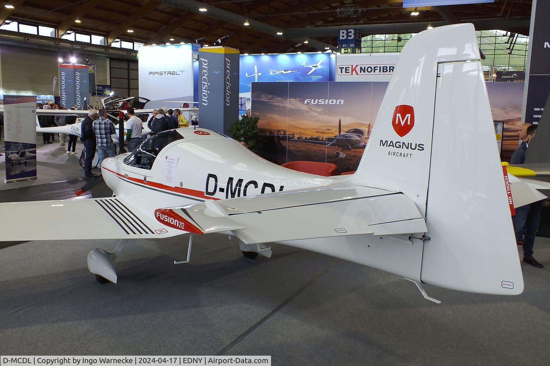 D-MCDL, Magnus Fusion 212 C/N not found_D-MCDL, Magnus Fusion 212 at the AERO 2024, Friedrichshafen