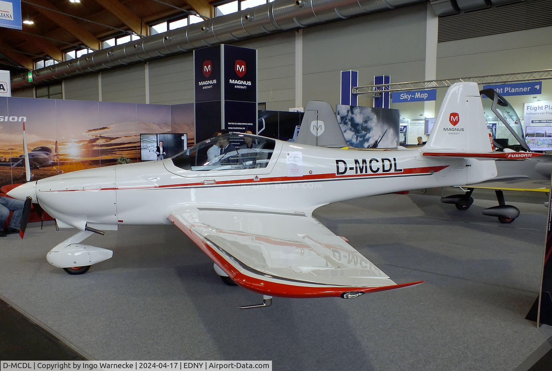 D-MCDL, Magnus Fusion 212 C/N not found_D-MCDL, Magnus Fusion 212 at the AERO 2024, Friedrichshafen