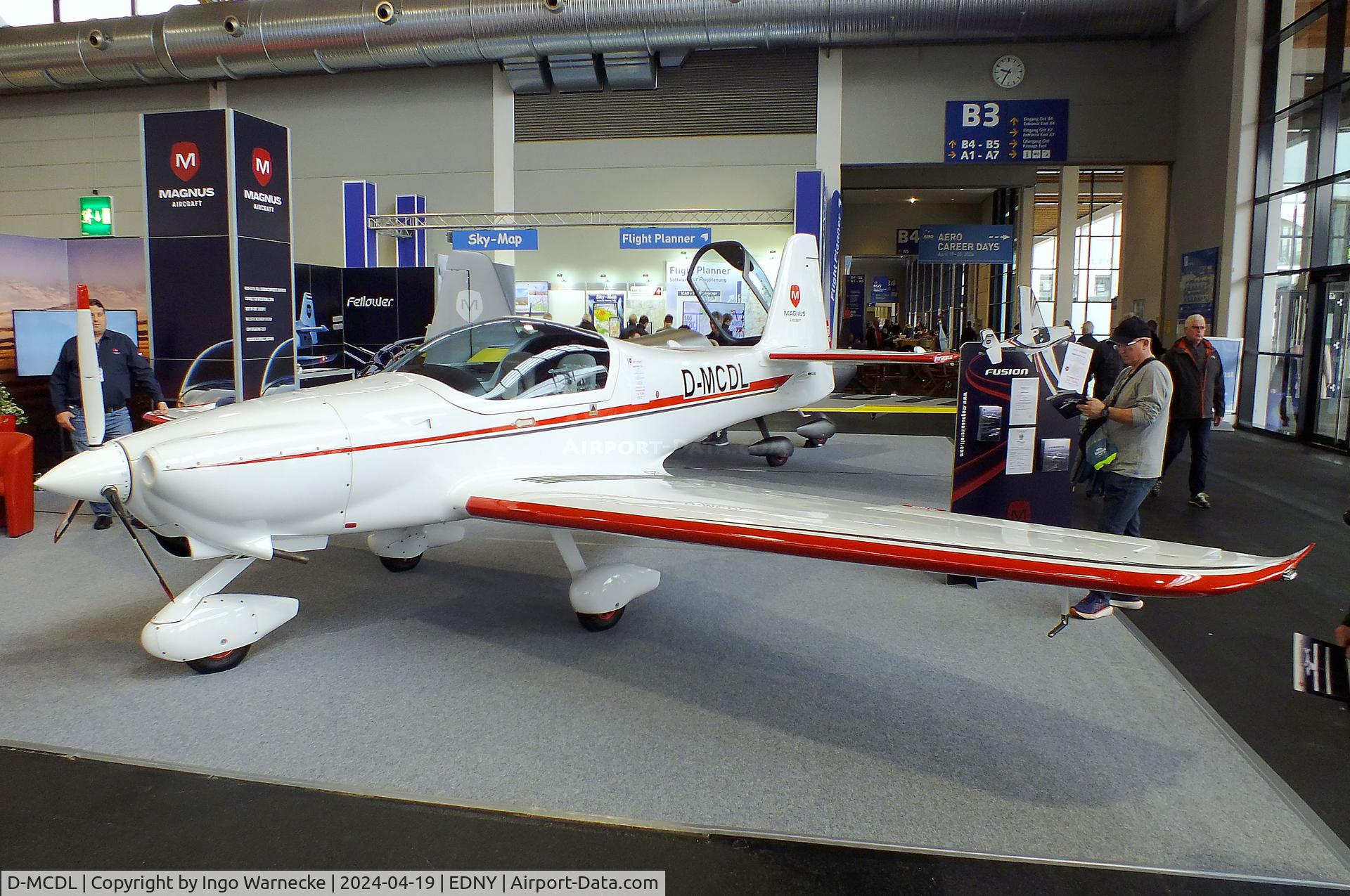 D-MCDL, Magnus Fusion 212 C/N not found_D-MCDL, Magnus Fusion 212 at the AERO 2024, Friedrichshafen