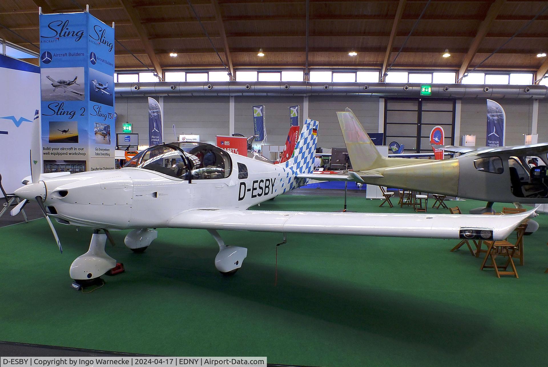 D-ESBY, The Airplane Factory Sling 2-255K C/N 2002604, The Airplane Factory Sling 2-255K at the AERO 2024, Friedrichshafen