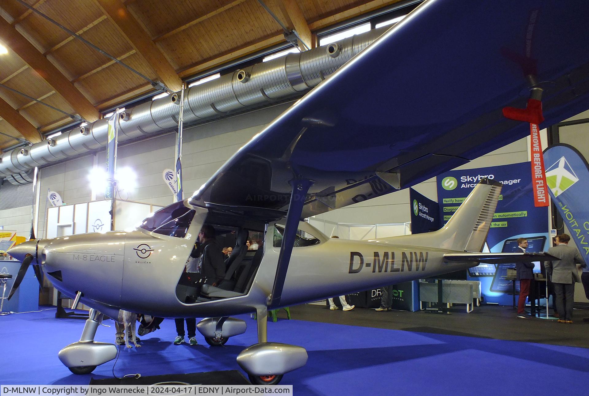 D-MLNW, 2024 Orlican M-8 Eagle C/N 2024014, Orlican M-8 Eagle at the AERO 2024, Friedrichshafen
