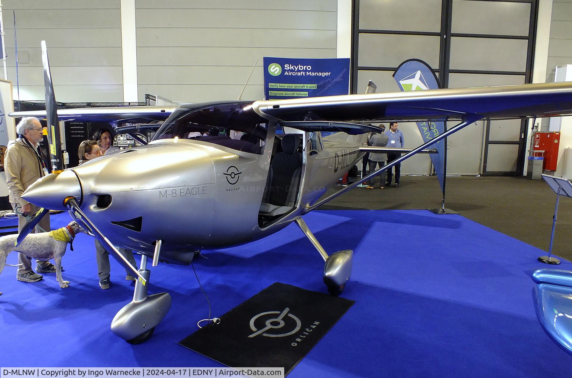 D-MLNW, 2024 Orlican M-8 Eagle C/N 2024014, Orlican M-8 Eagle at the AERO 2024, Friedrichshafen