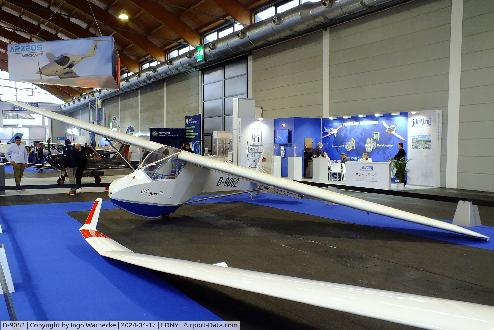 D-9052, 1953 Raab Doppelraab C/N Not found D-9052, Raab Doppelraab V at the AERO 2024, Friedrichshafen