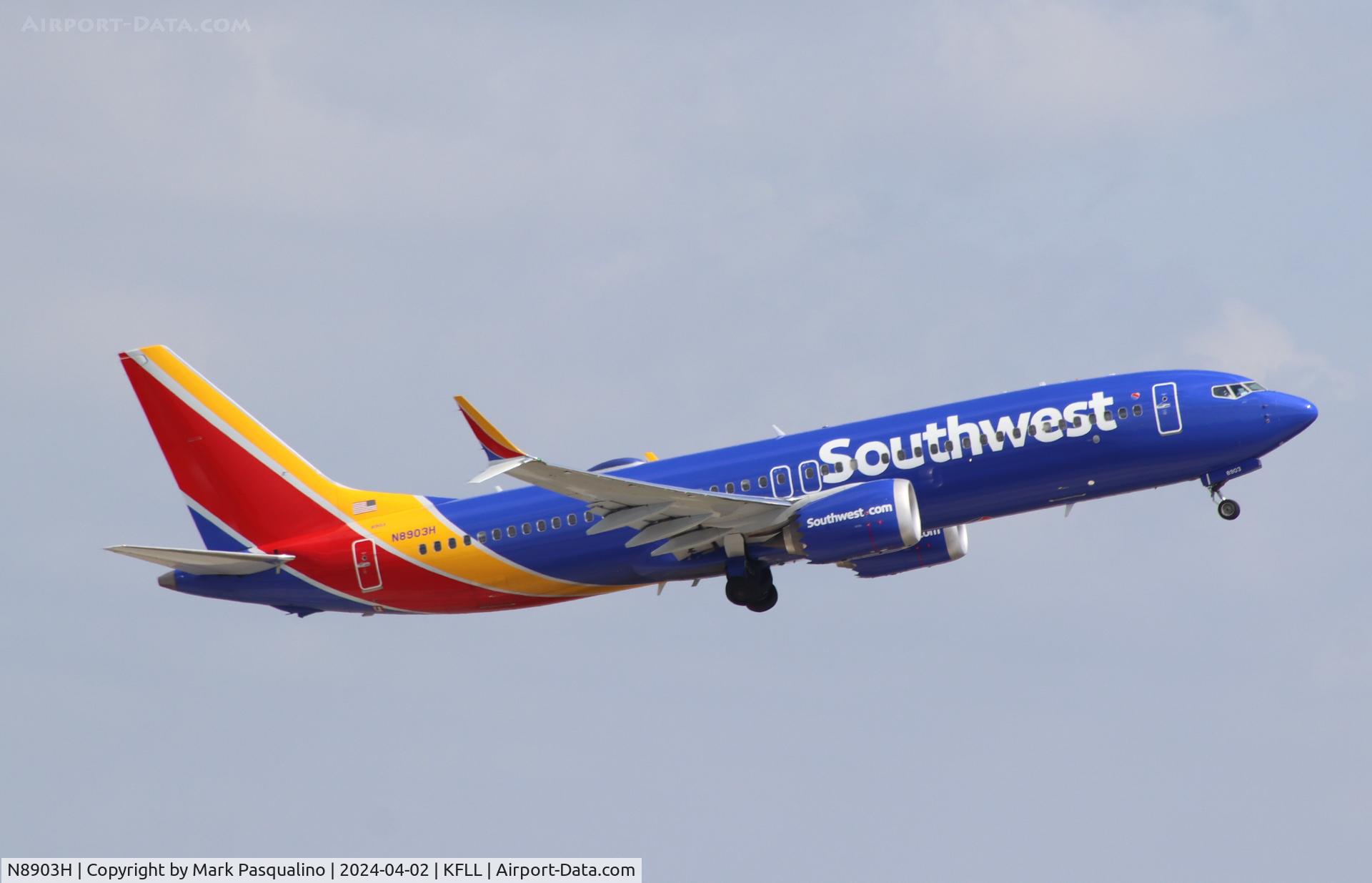N8903H, 2023 Boeing 737-8 MAX C/N 68120, Boeing 737-8 MAX